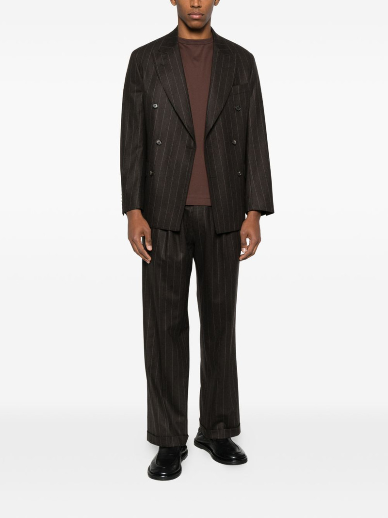 KAPTAIN SUNSHINE pinstripe double-breasted jacket outlook