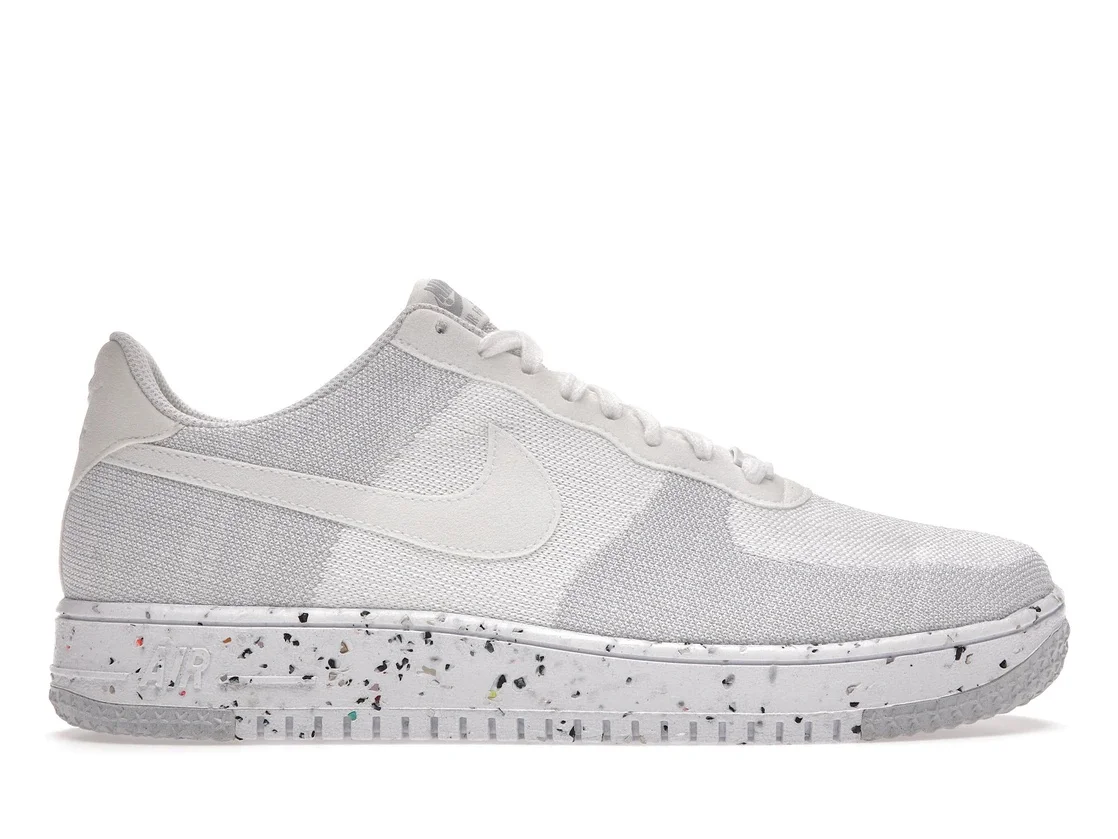Nike Air Force 1 Low Crater Flyknit White - 1