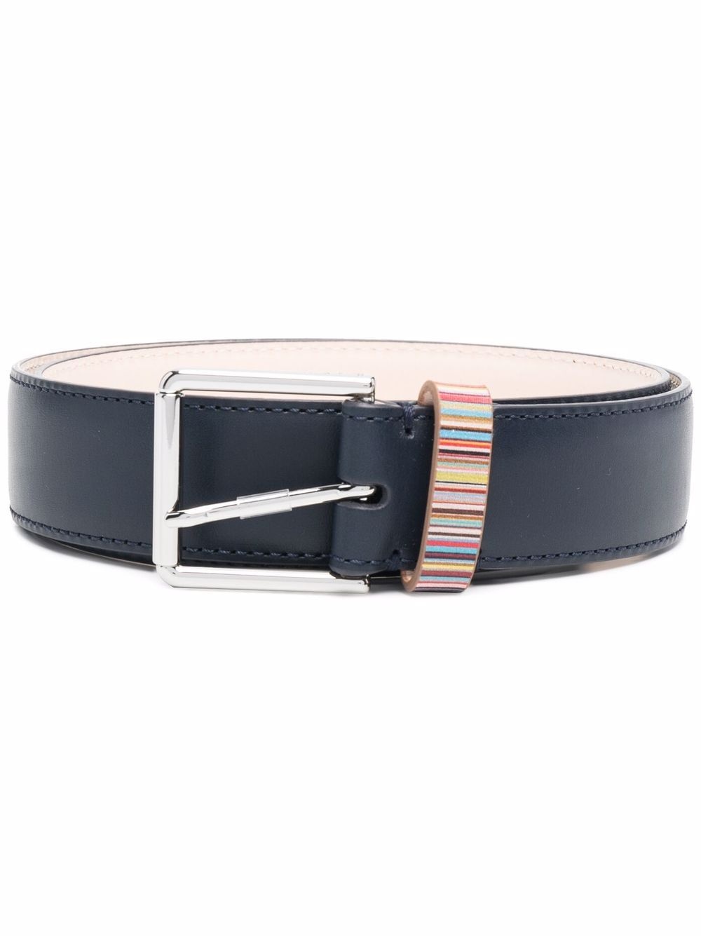 contrast stripe belt - 1