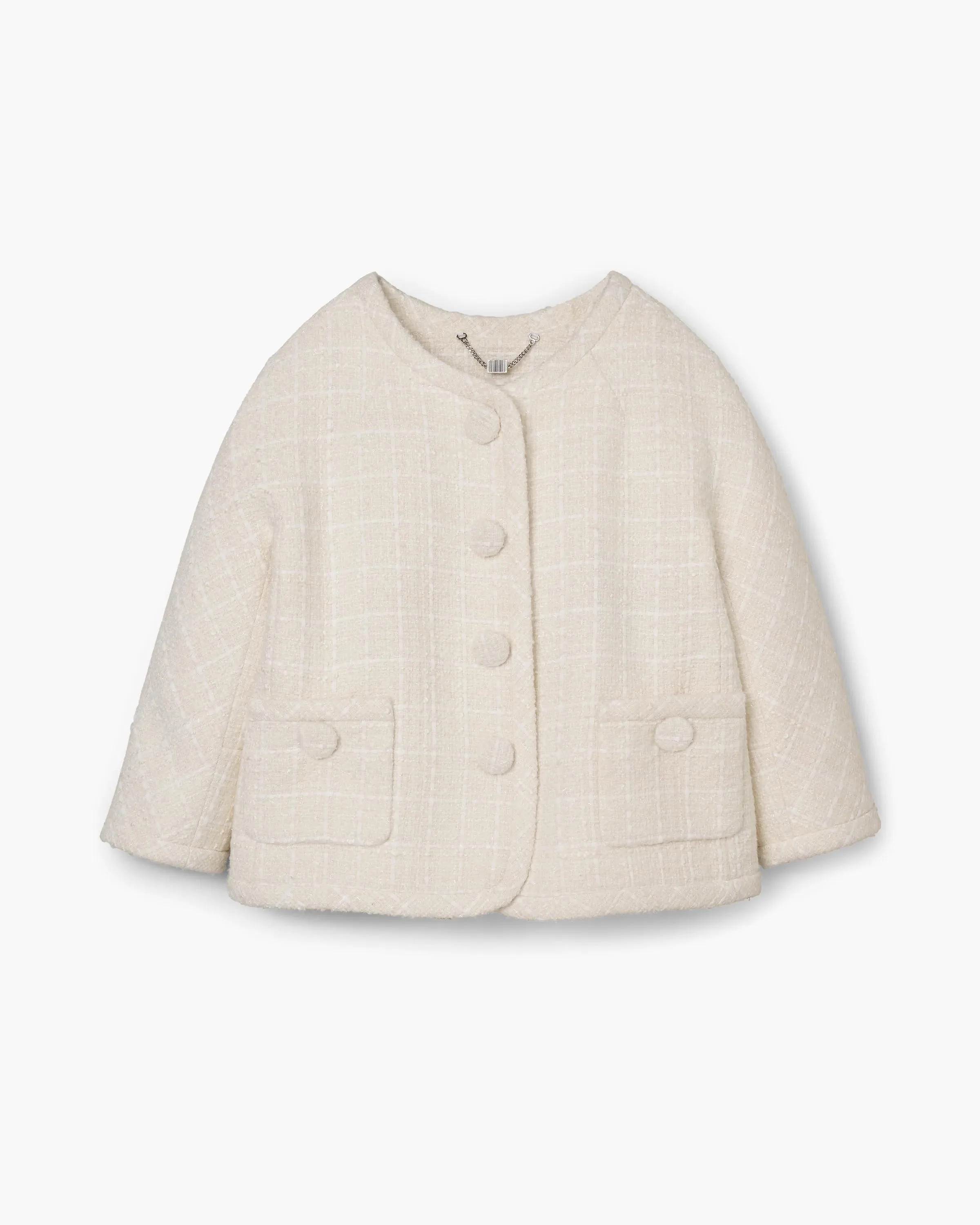 TWEED BACKWARDS LADY JACKET - 1