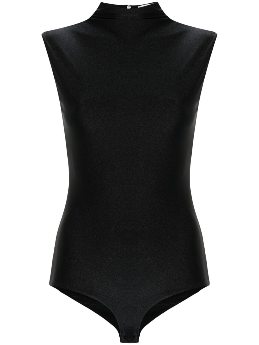 mock-neck bodysuit - 1