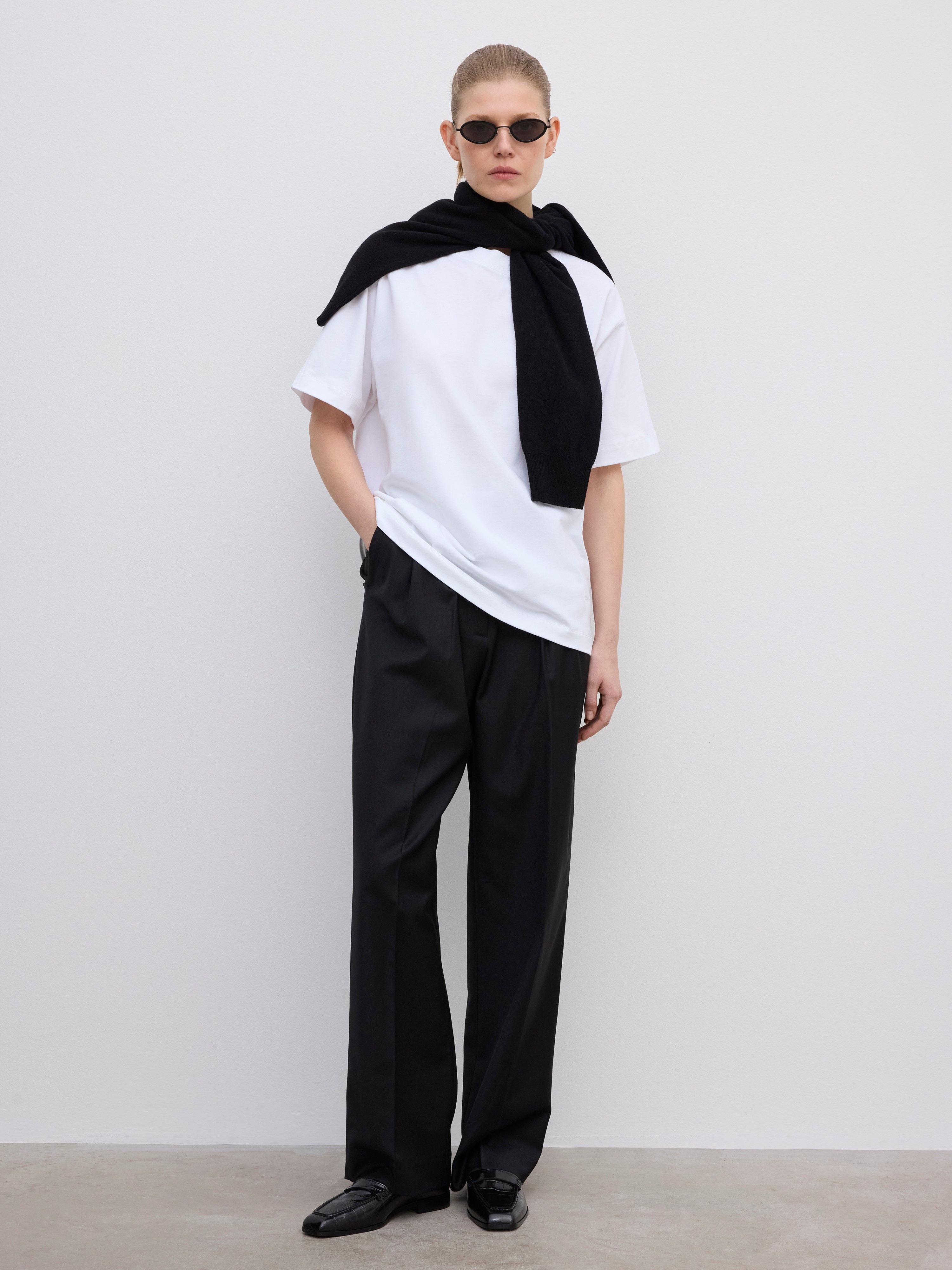 Oversized cotton tee - 3
