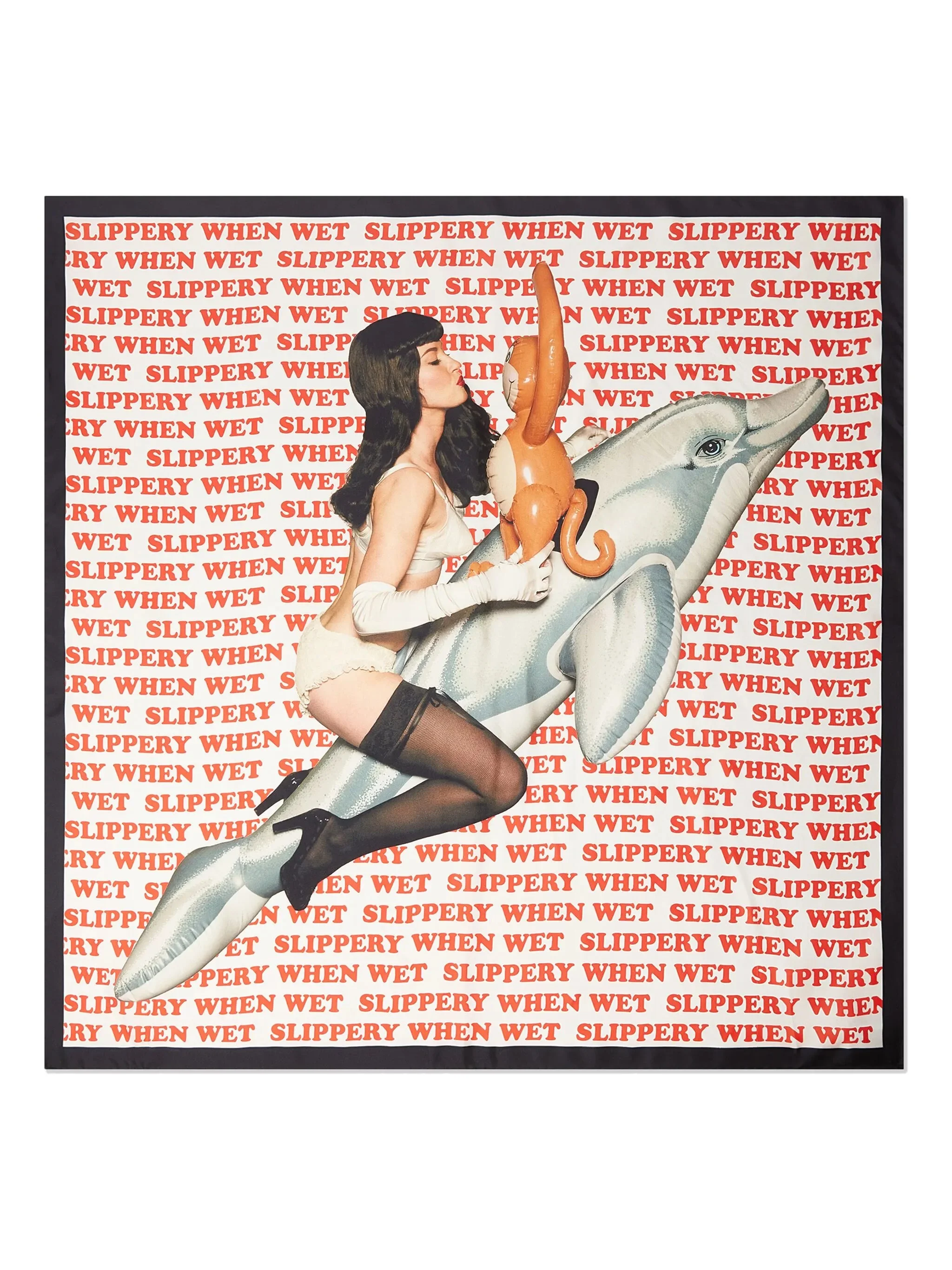 Stella Mccartney Slippery When Wet Silk Scarf - 1