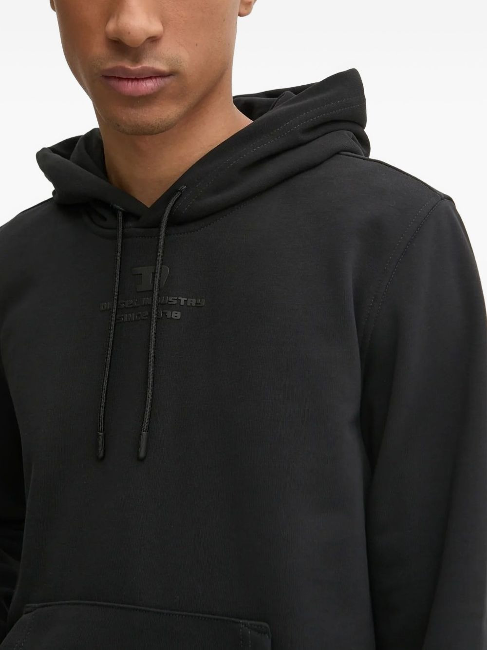 logo-print hoodie - 3