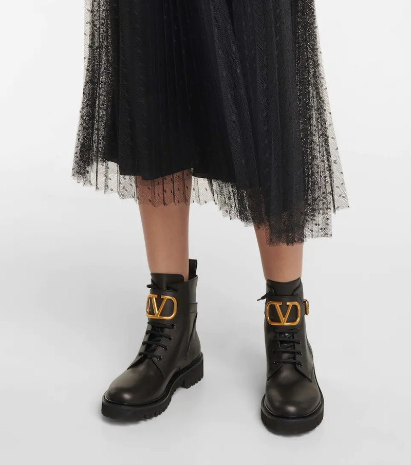 Point d'esprit tulle midi skirt 5
