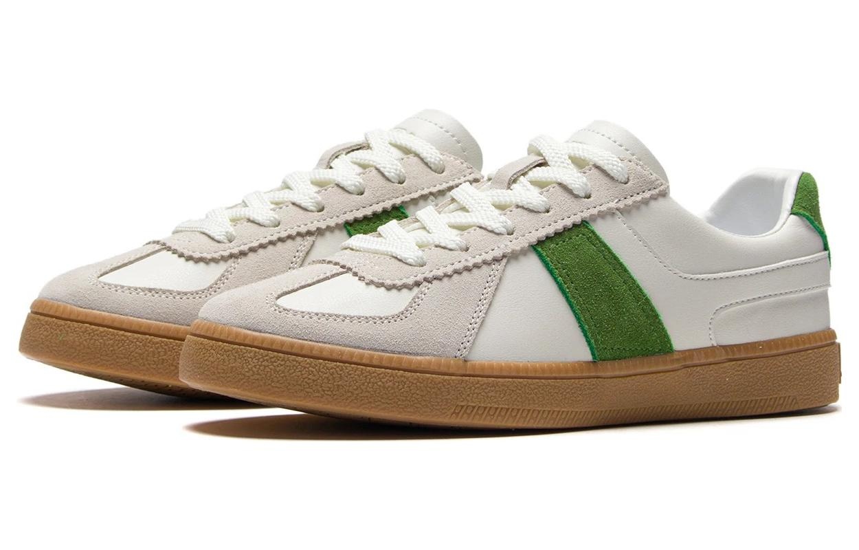 (WMNS) Li-Ning Skateboarding Low 'White Green' AGCS290-1 - 3
