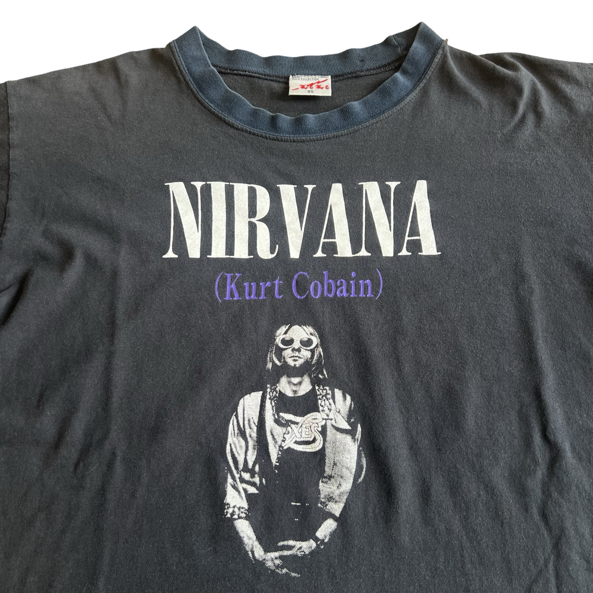 Final Blow - Vintage 90s Nirvana Kurt Cobain Bootleg T-Shirt SZ M/L - 3