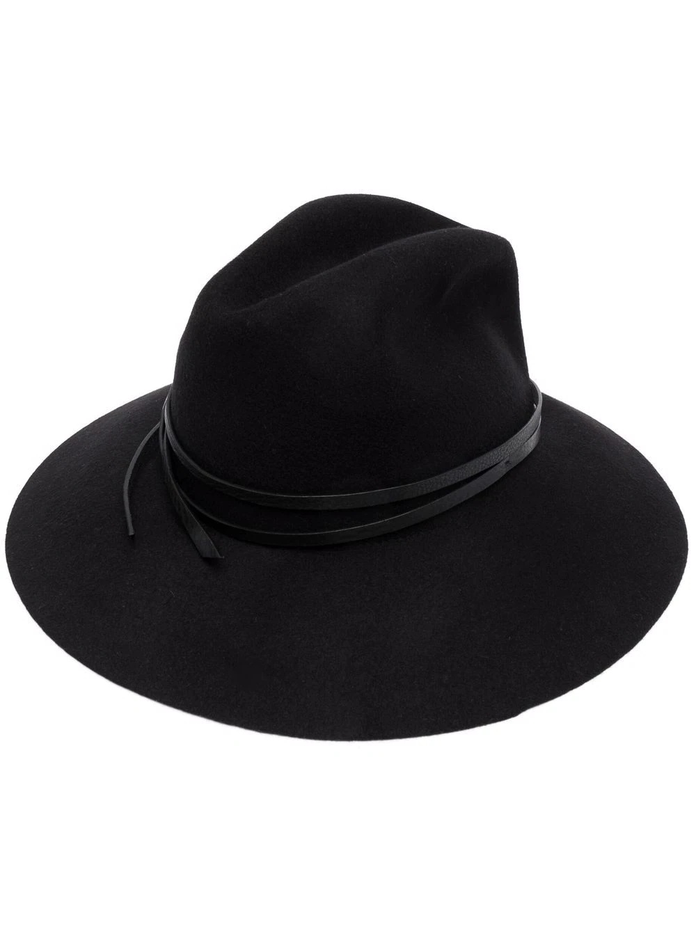 wide-brim fedora - 1