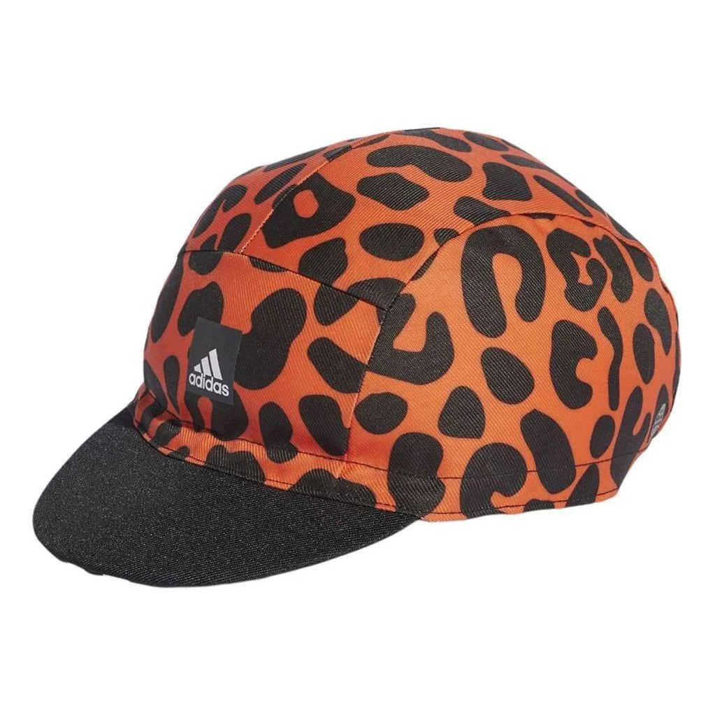 adidas X Rich Mnisi Leopard Graphic Cap 'Black Orange' HA6980 - 1