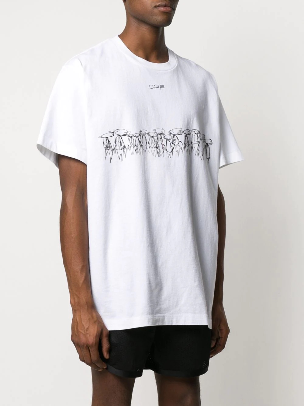 Futura Atoms print T-shirt - 3