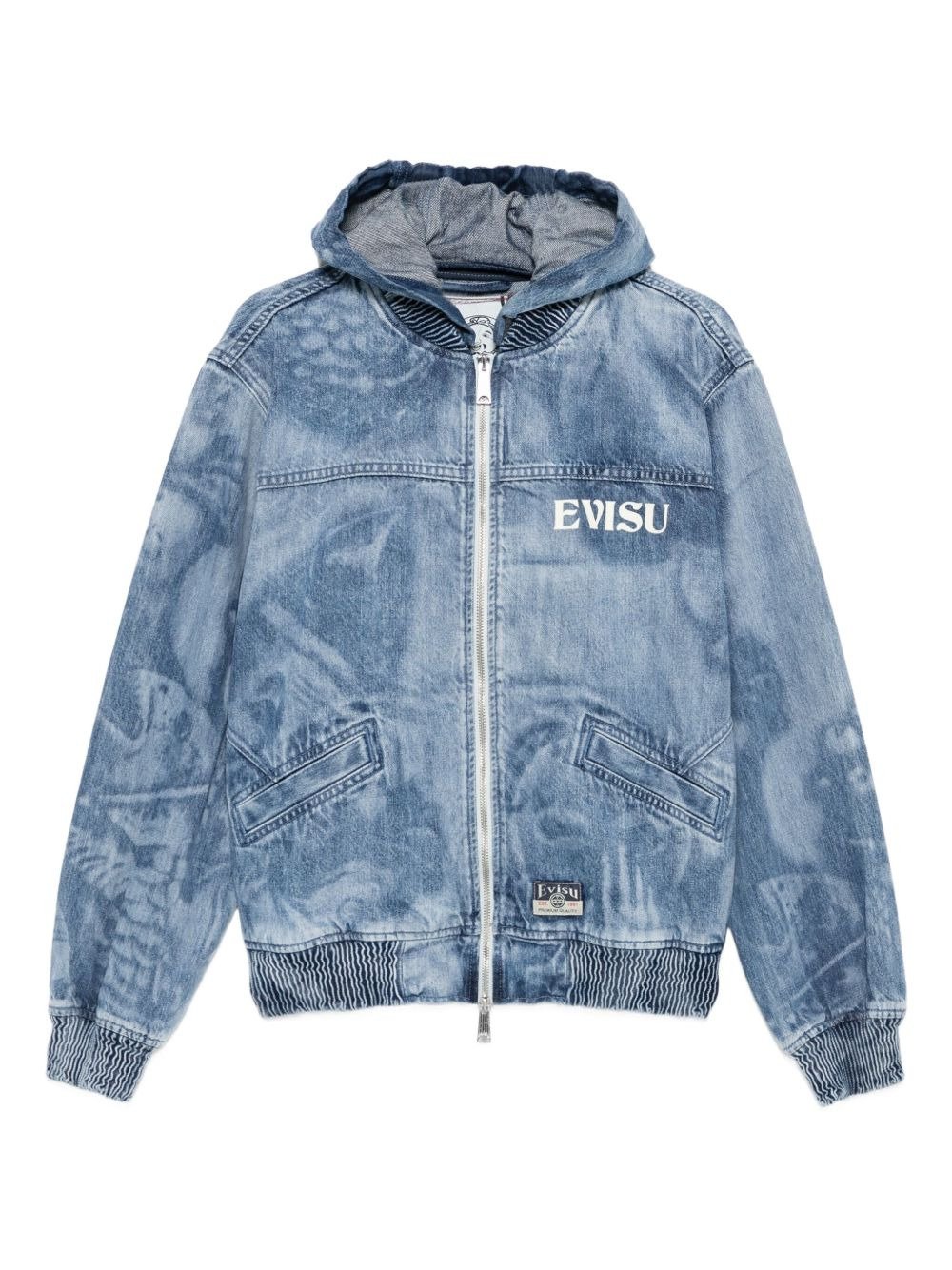 zip-up hoodie - 1