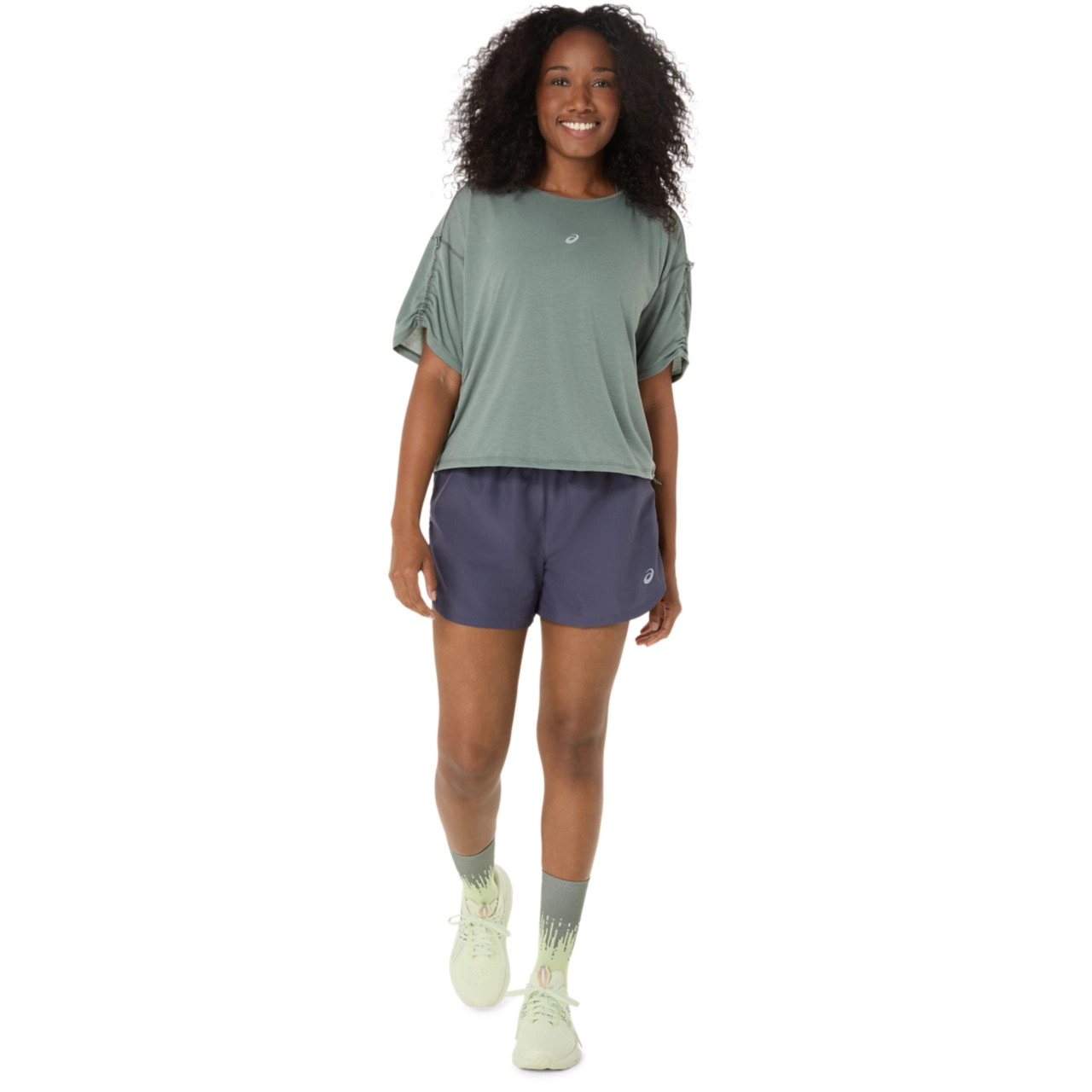 NAGINO RUN ADJUSTABLE SHORT SLEEVE TOP - 8