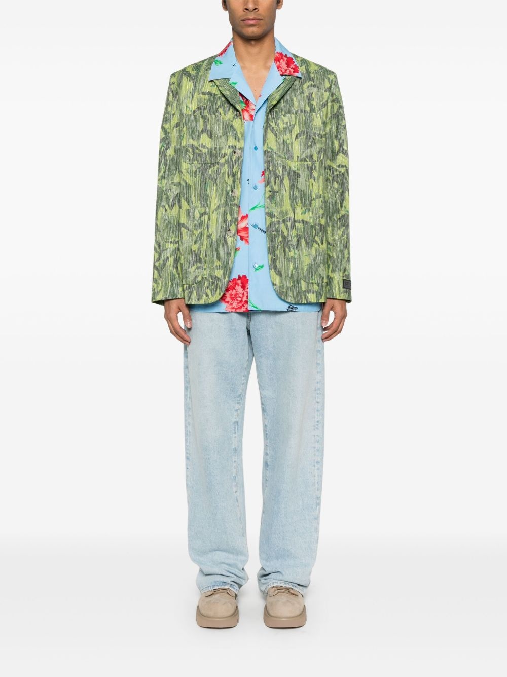 Chiku-Rin Camo-motif blazer - 2