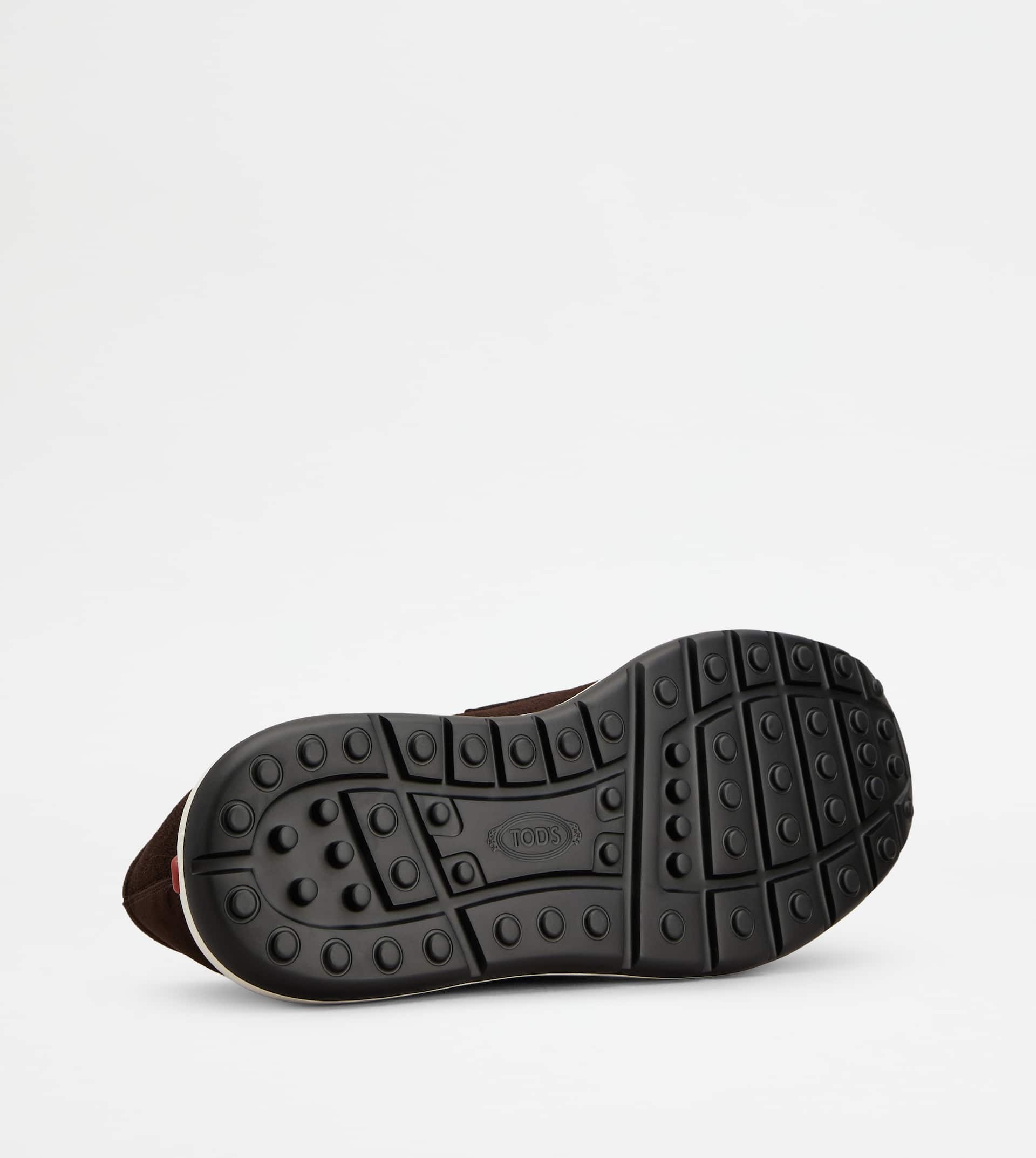 SPORTY LOAFERS IN SUEDE - BROWN - 4