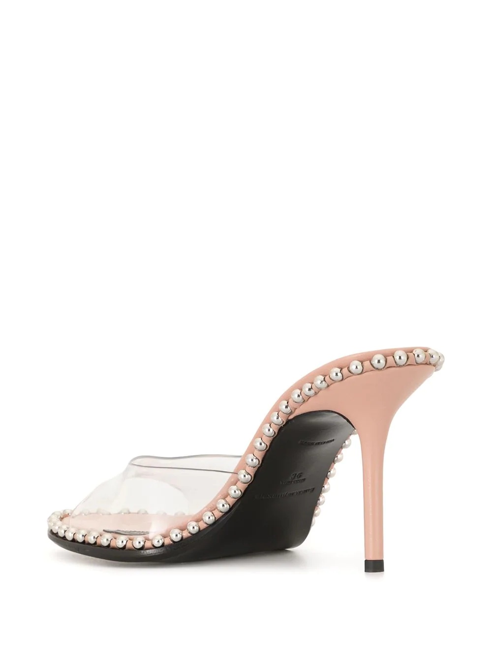 pearl studded sandals - 3