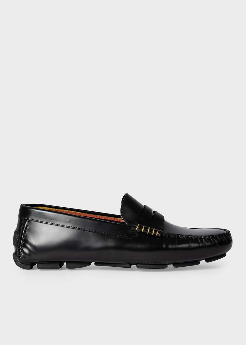 'Colima' Leather Loafers 1
