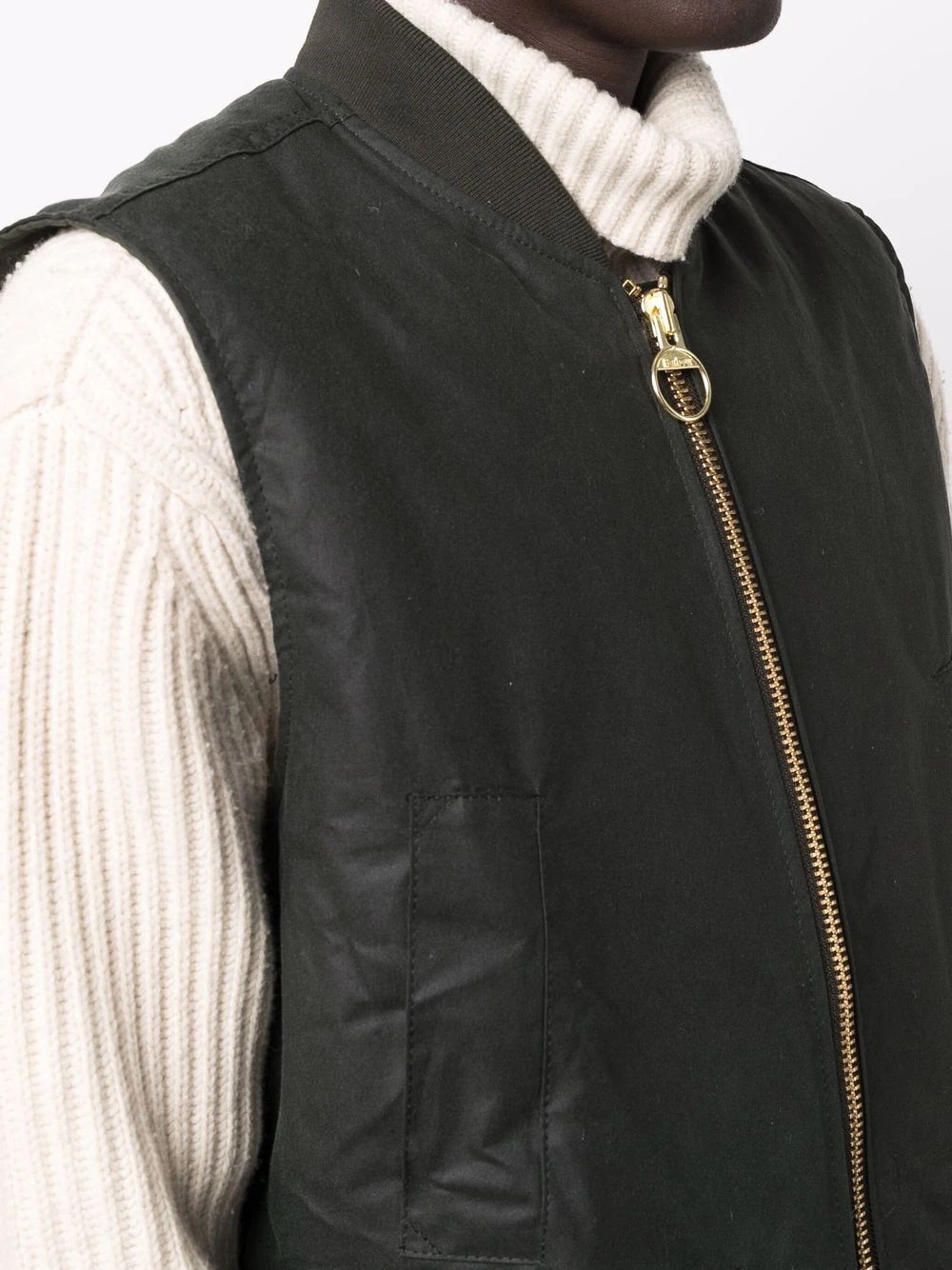 Westmorland waxed gilet - 5