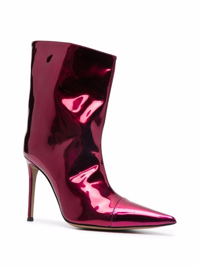 ALEXANDRE VAUTHIER metallic ankle boots outlook