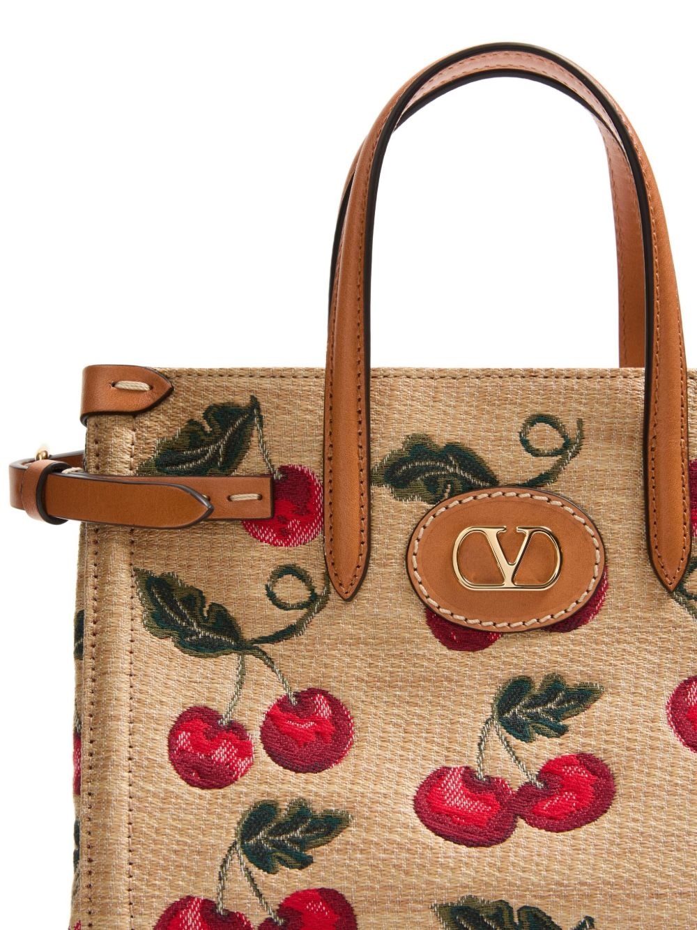 small Antibes Cherry-motif tote bag - 5