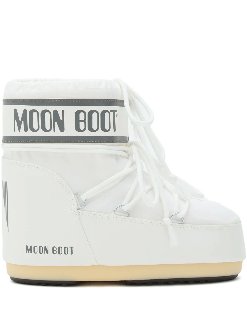 Icon logo-print padded boots - 1