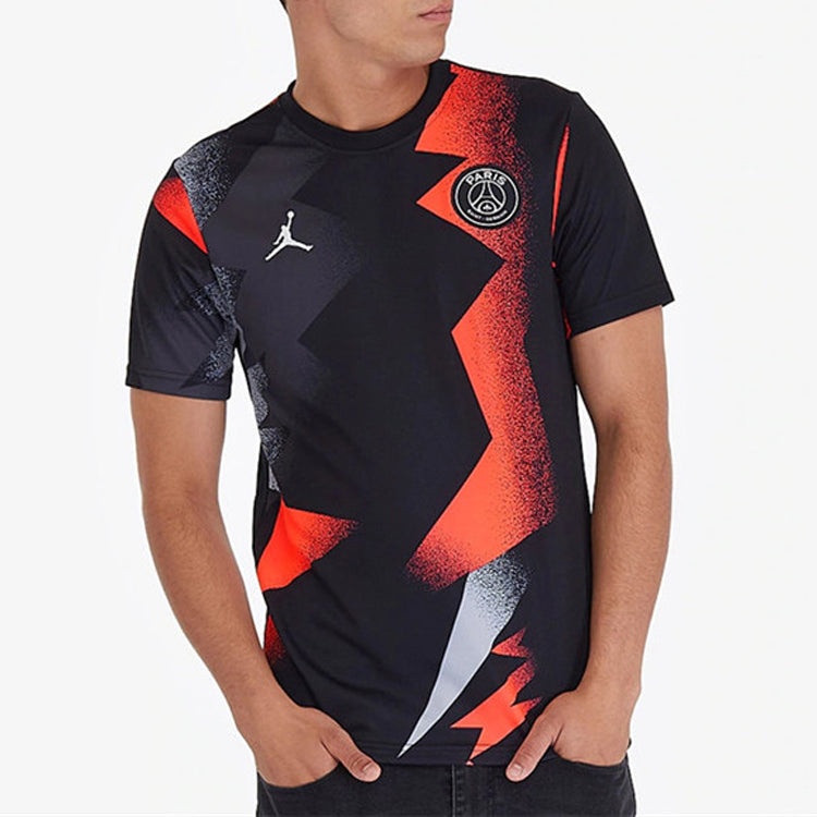 Air Jordan Paris Saint-Germain Soccer/Football Training Short Sleeve BV6100-011 - 3