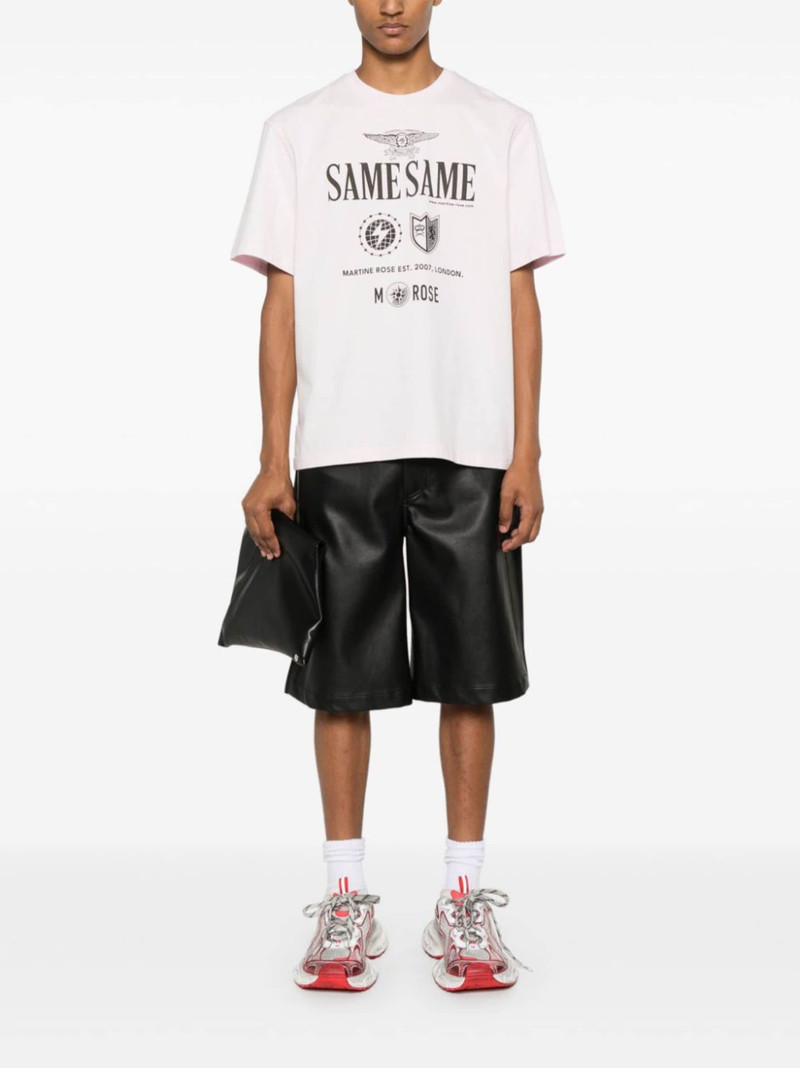 Martine Rose text-print T-shirt outlook