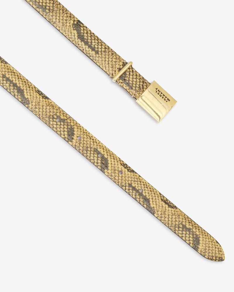 LOWELL LEATHER BELT 4