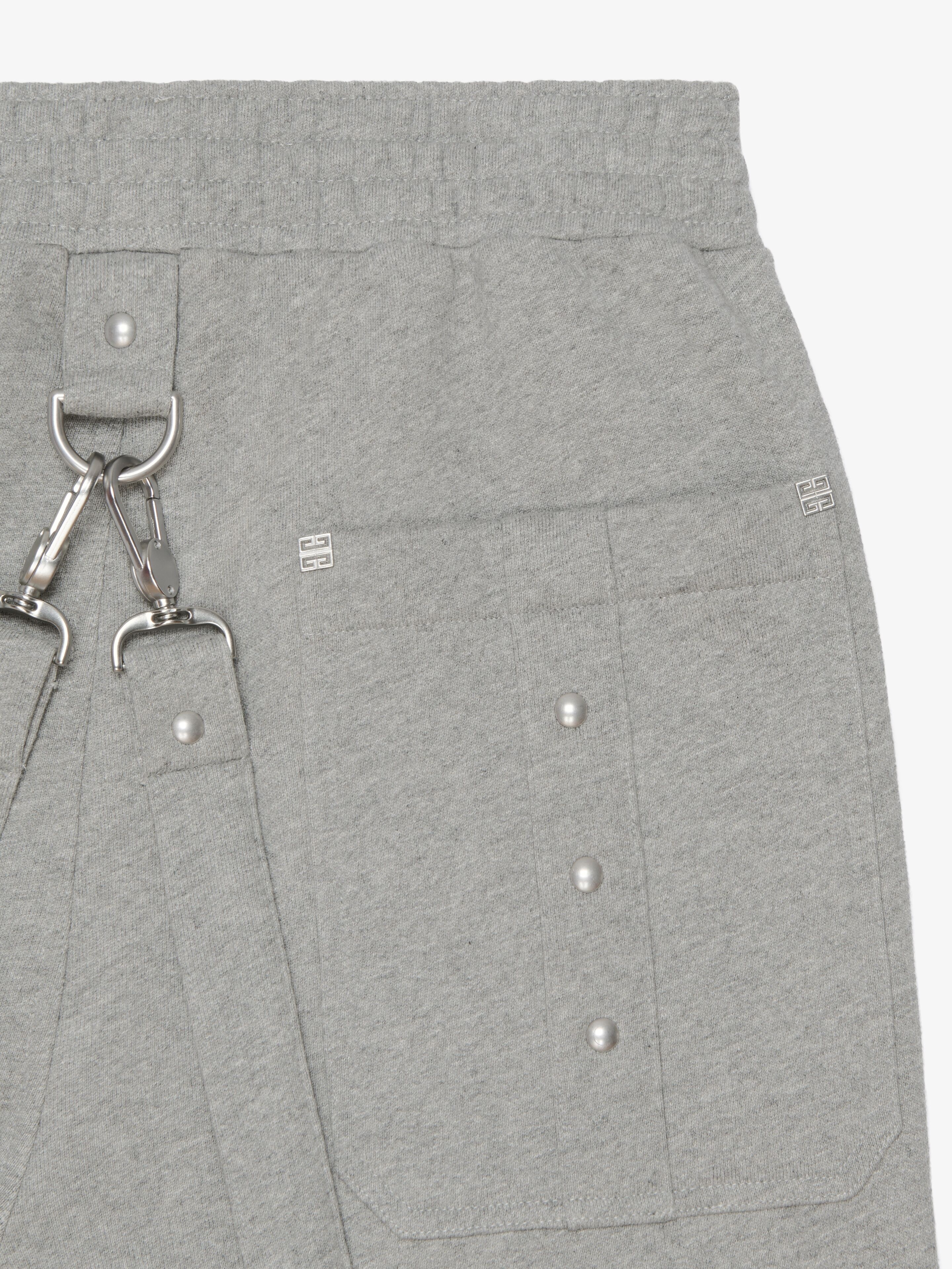 TWO IN ONE DETACHABLE PANTS IN JERSEY WITH SUSPENDERS - 6