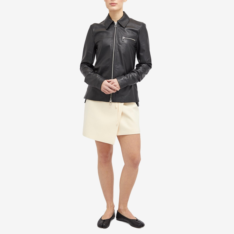 Sportmax Sportmax Gel Leather Jacket outlook