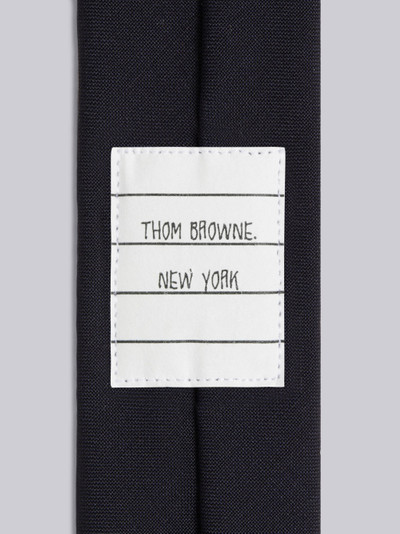 Thom Browne Navy Mohair Classic Tie outlook