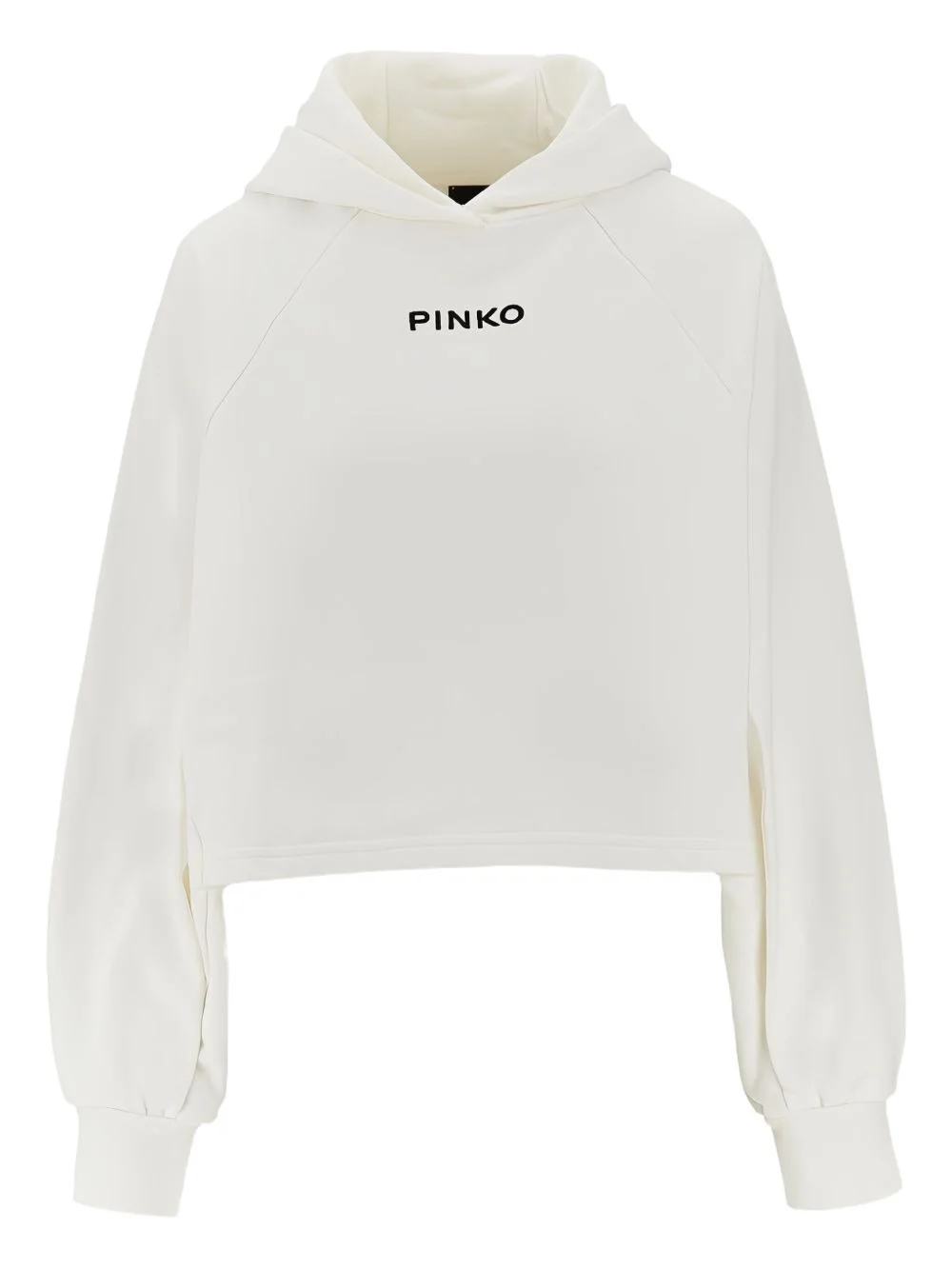 logo-embroidered hoodie - 1