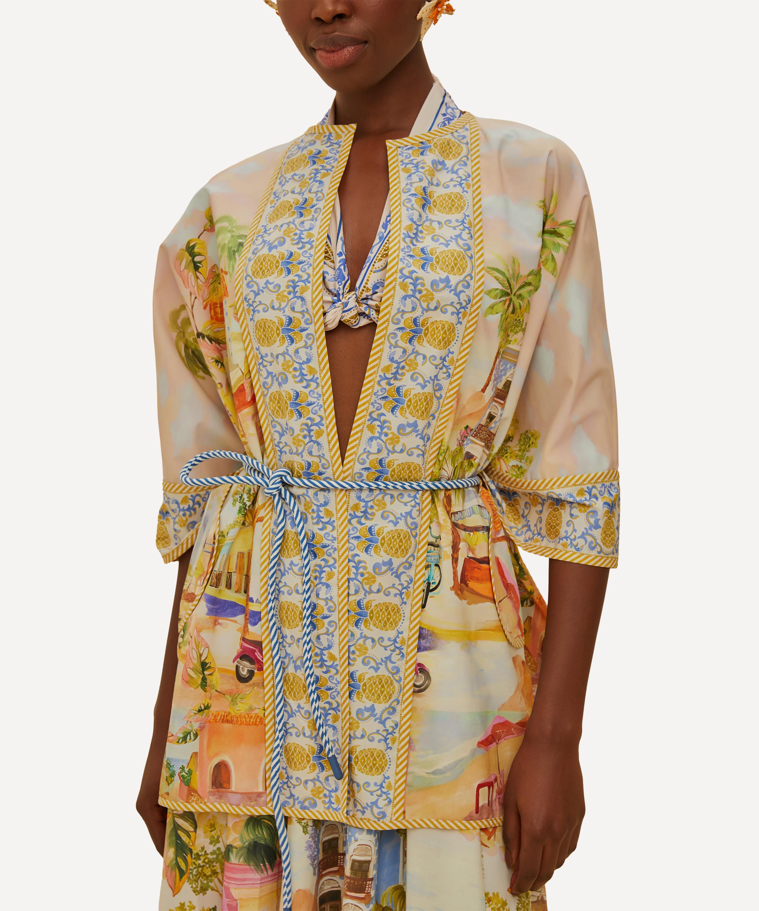 Multicolor Aracati Kimono - 3