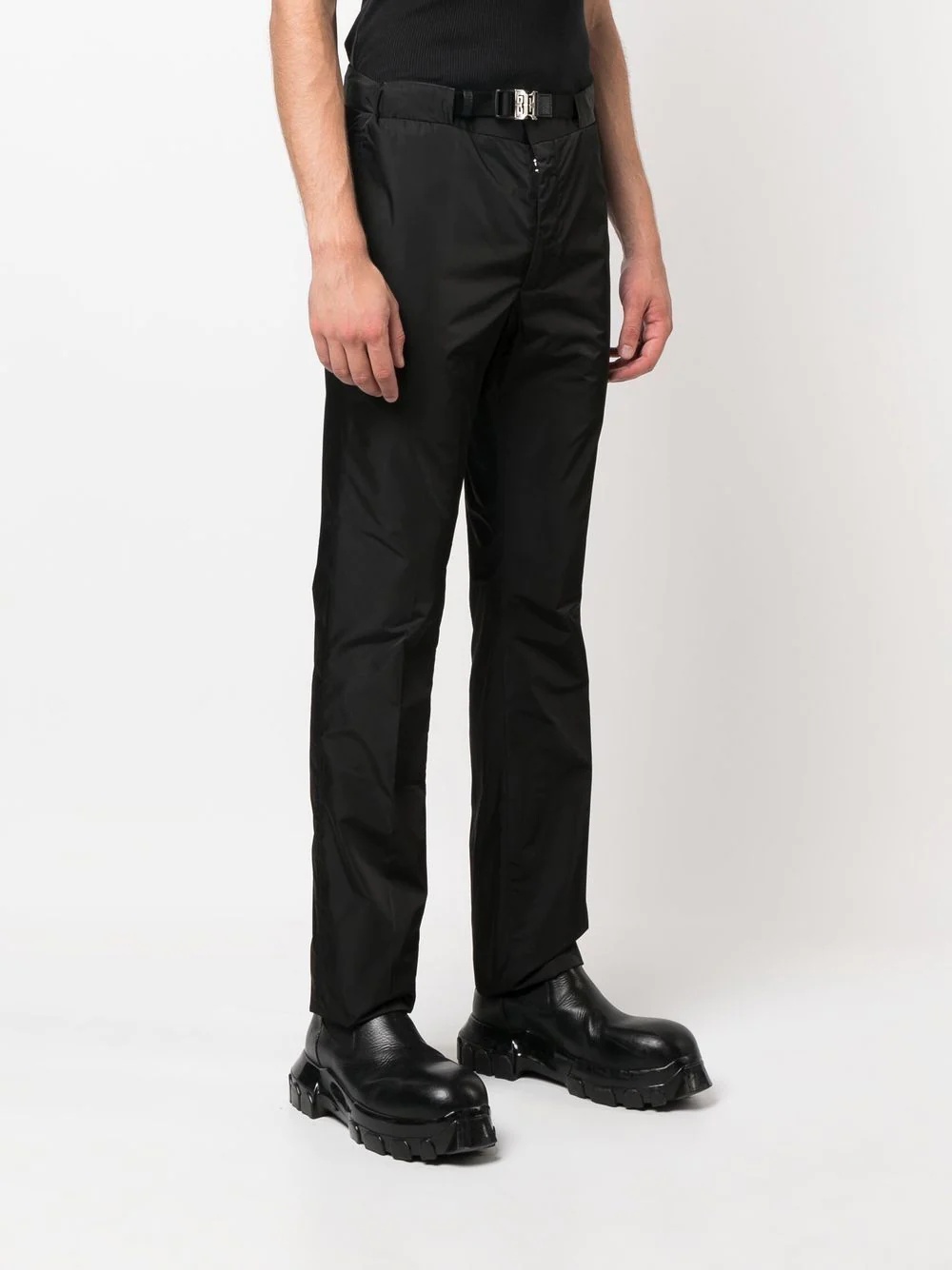 4G buckle slim-fit trousers - 3