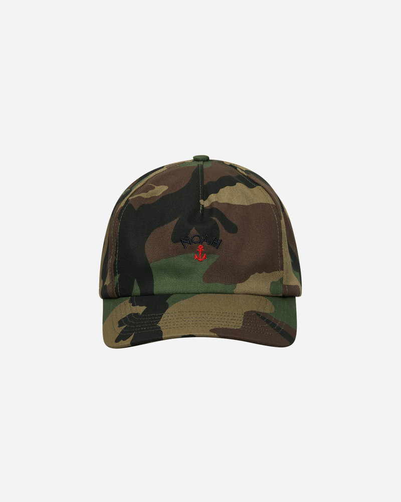 Noah Anchor Logo 5-Panel Cap Camo outlook