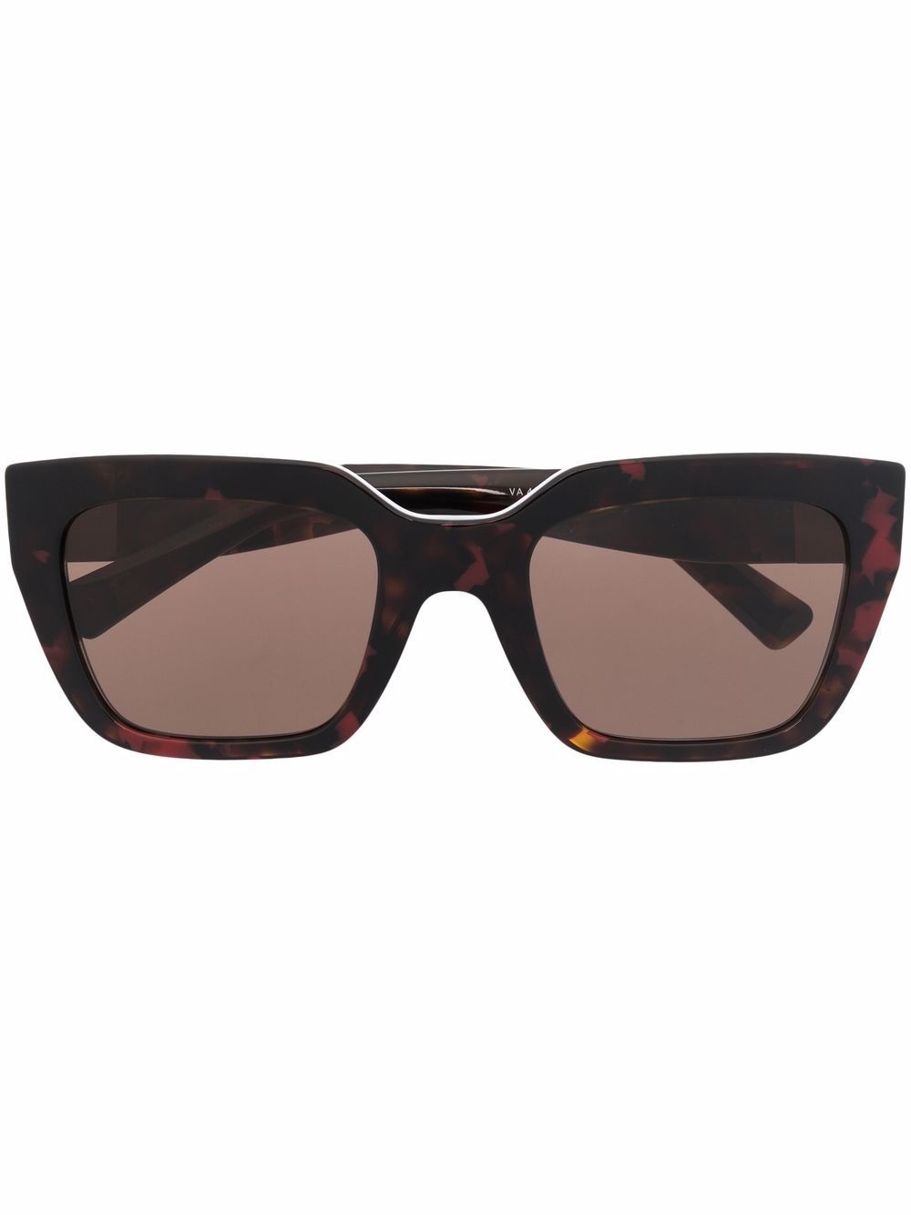 square-frame sunglasses - 1