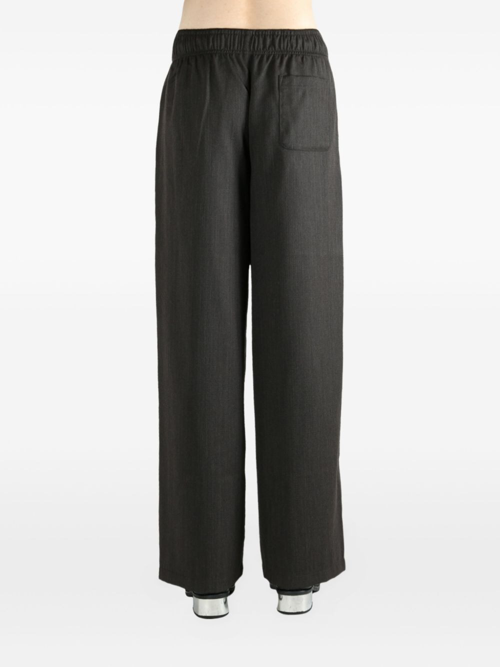 pleated-front trousers - 4