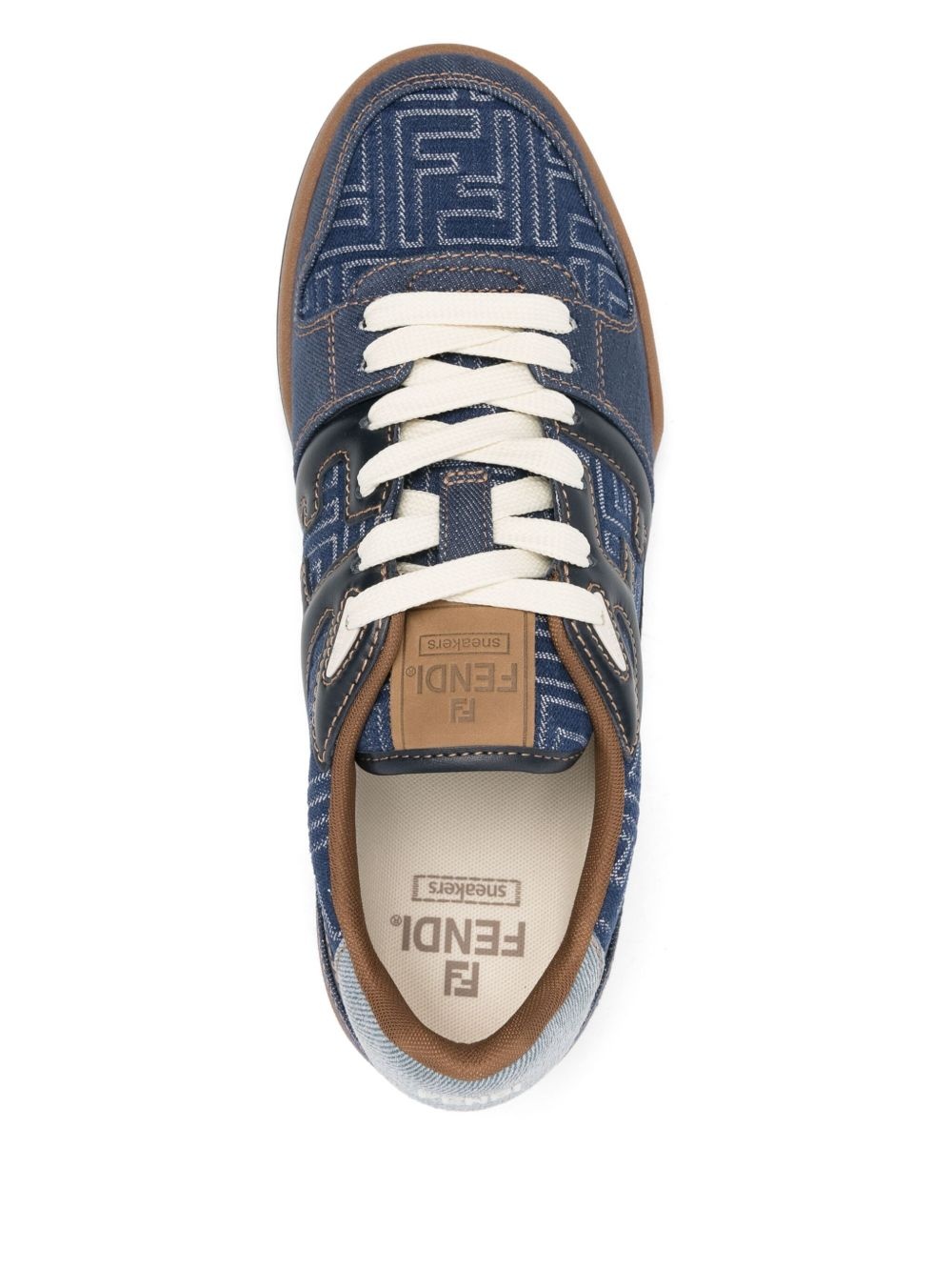 leather sneakers - 4