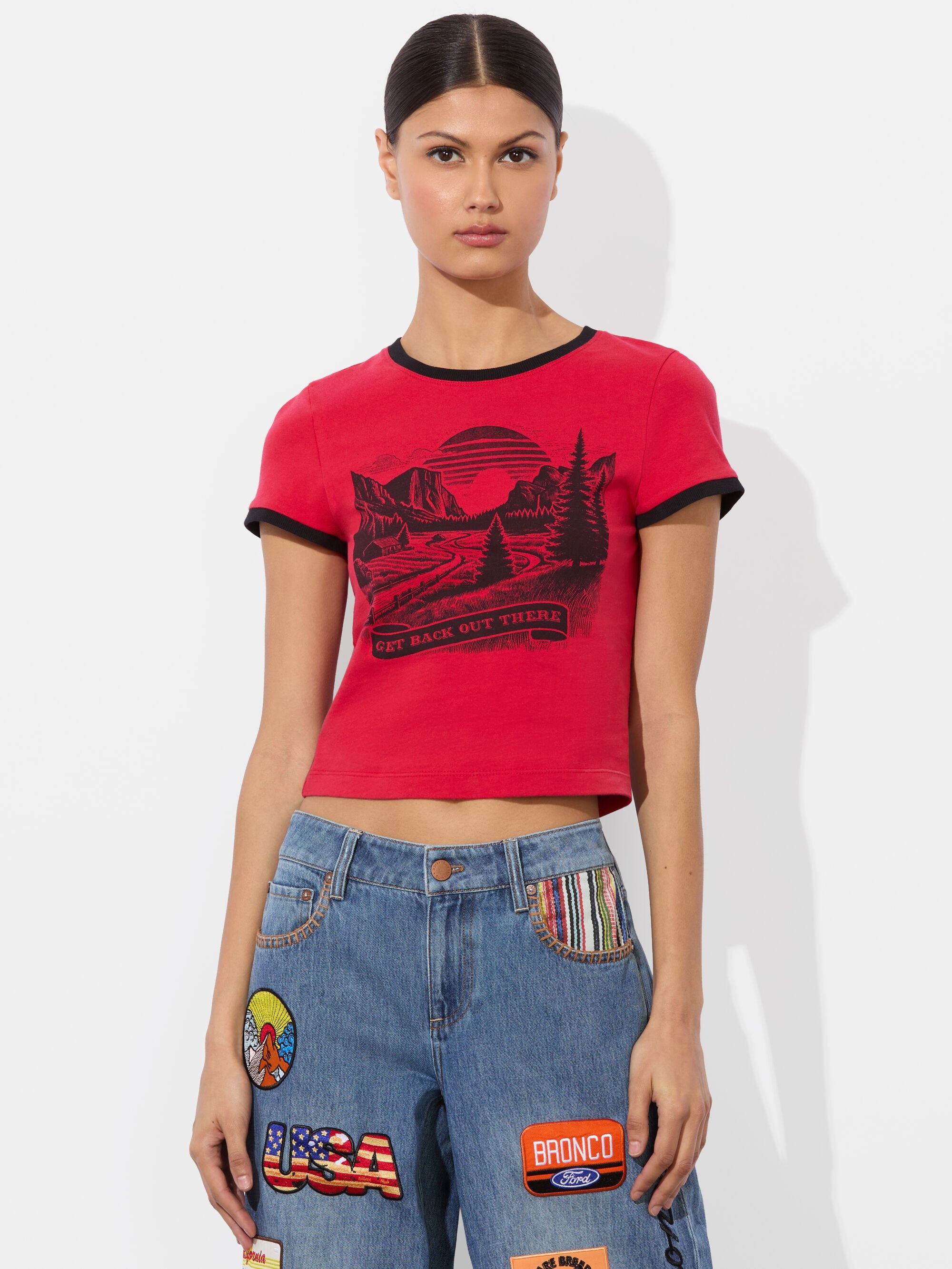 A+O X BRONCO X ONIE BABY TEE - 2