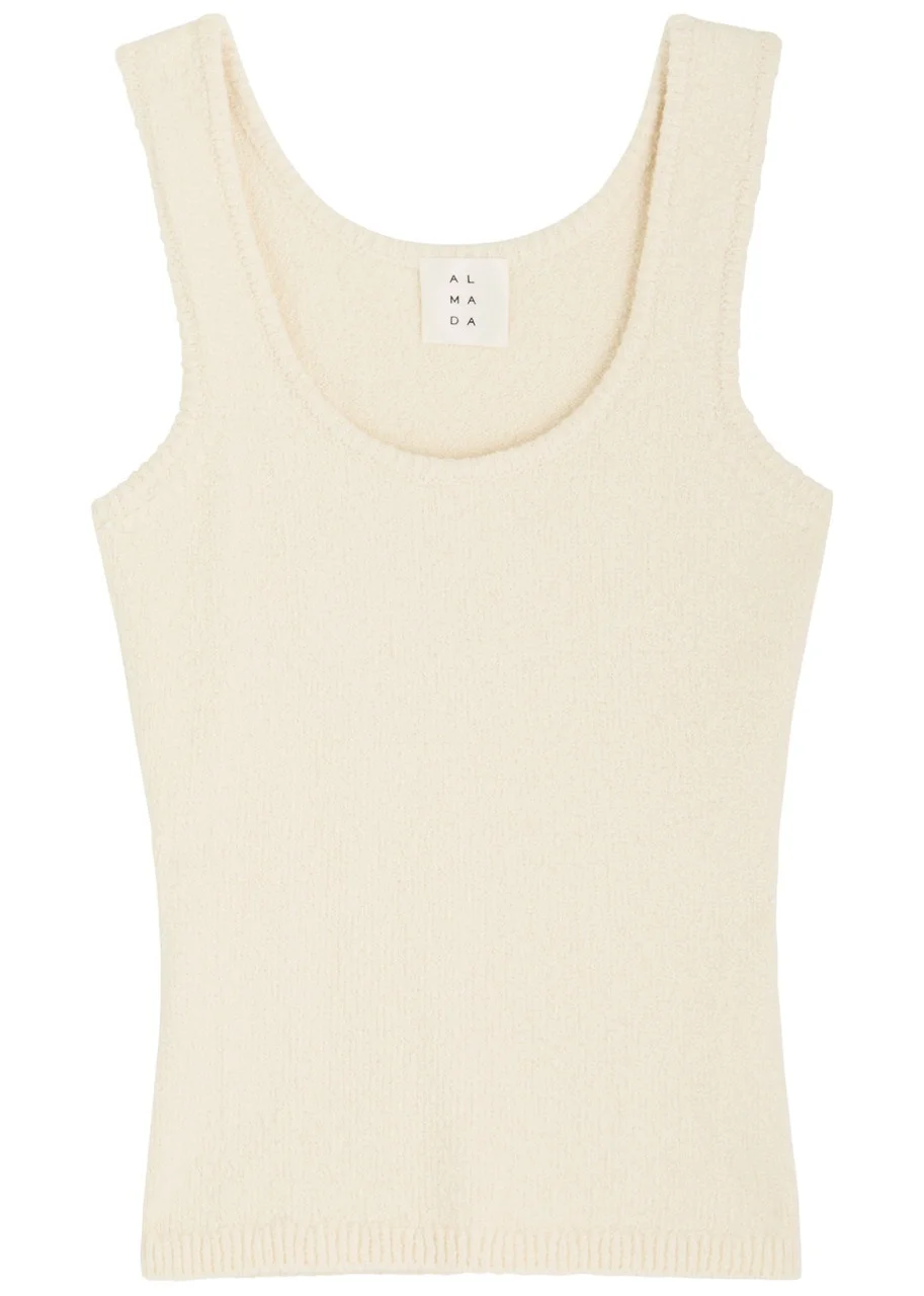 Almada Label Riri Knitted Bouclé Tank - 1