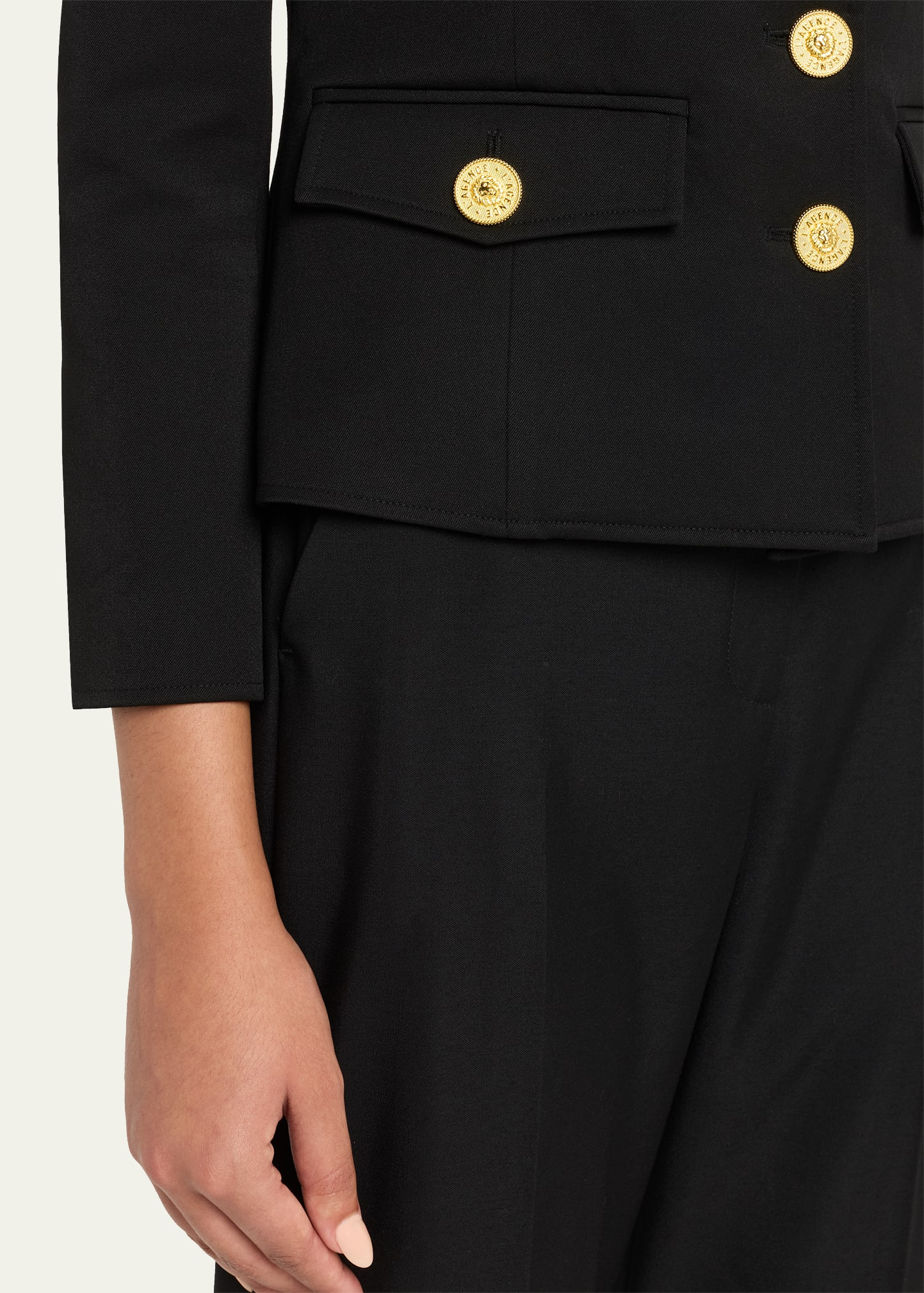 Wylla Structured Single-Breasted Blazer - 5