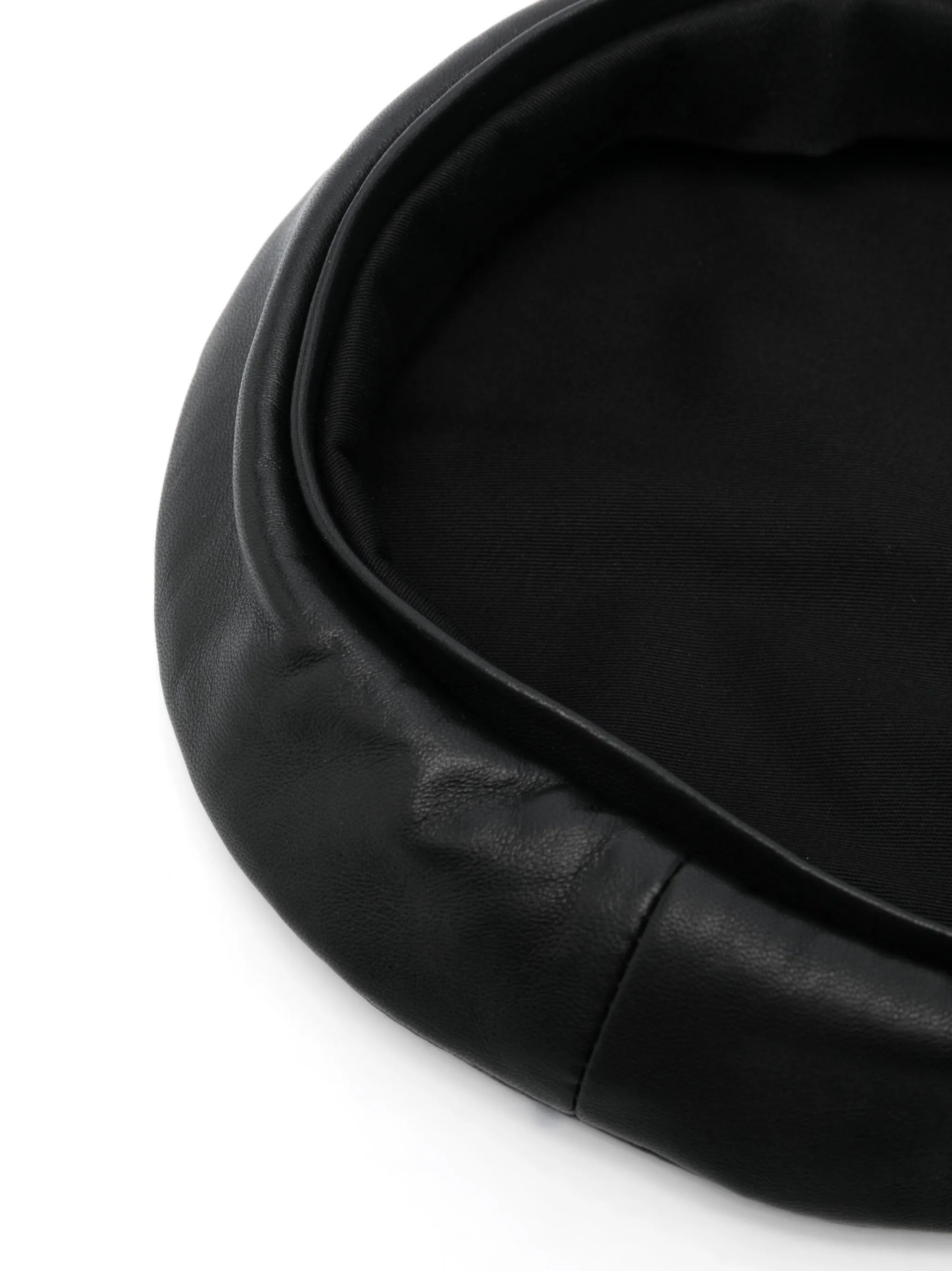 Ruslan Baginskiy Smooth-grain Leather Beret - 2