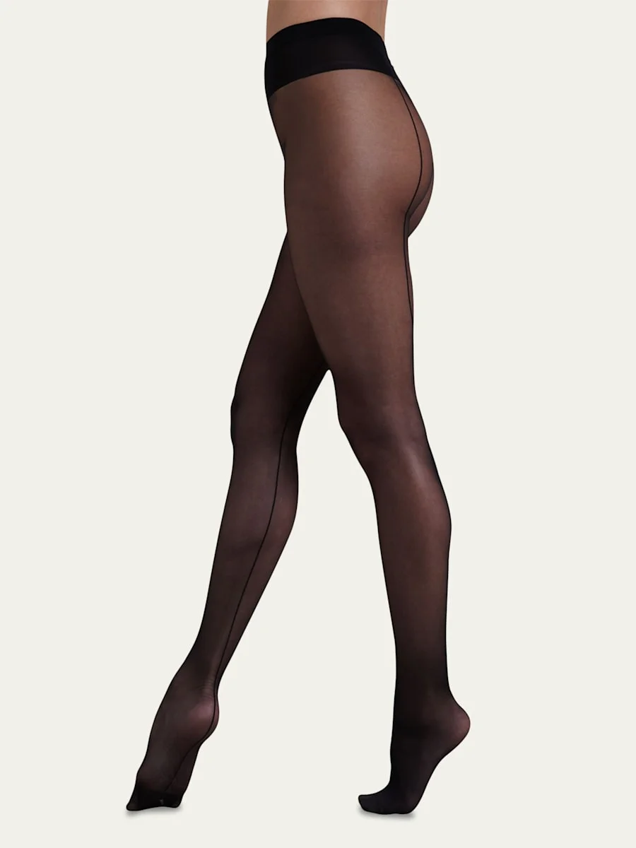 Individual 10 Back Seam Tights - 1