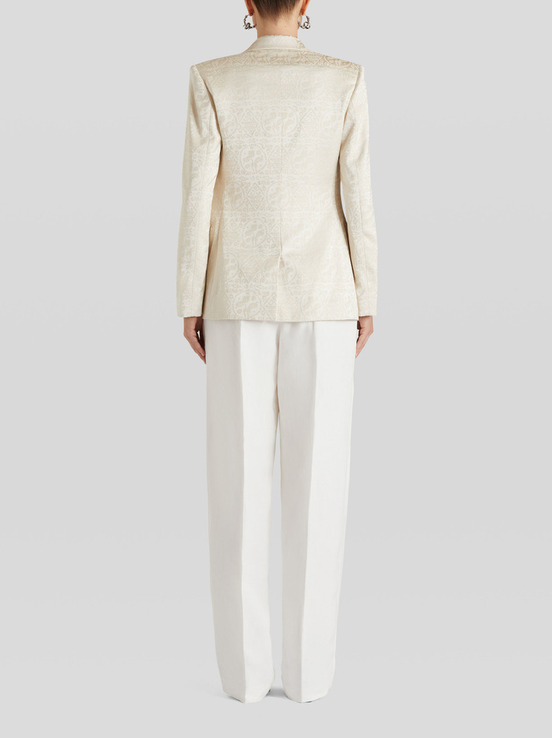 TAILORED JACKET WITH GRAPHIC PATTERN 4