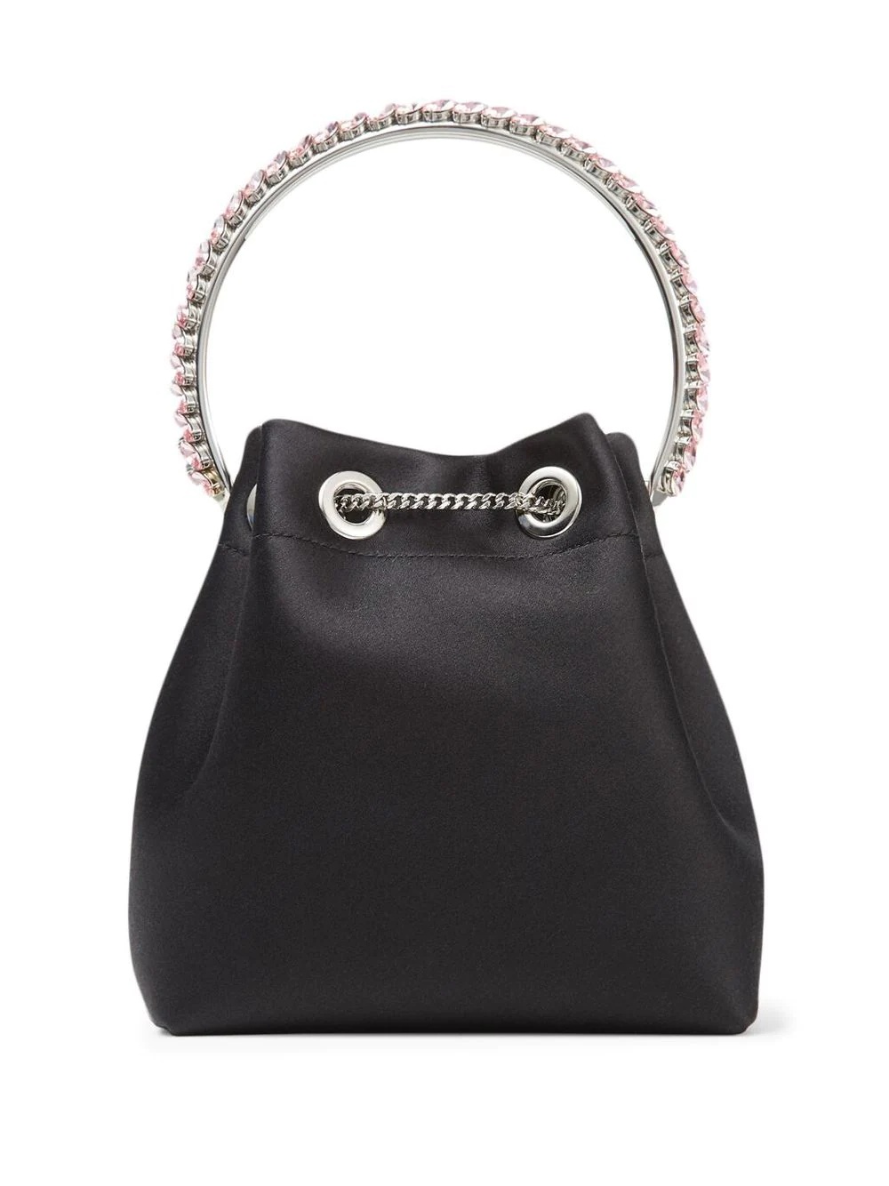 Bon Bon crystal-embellished satin bag - 2
