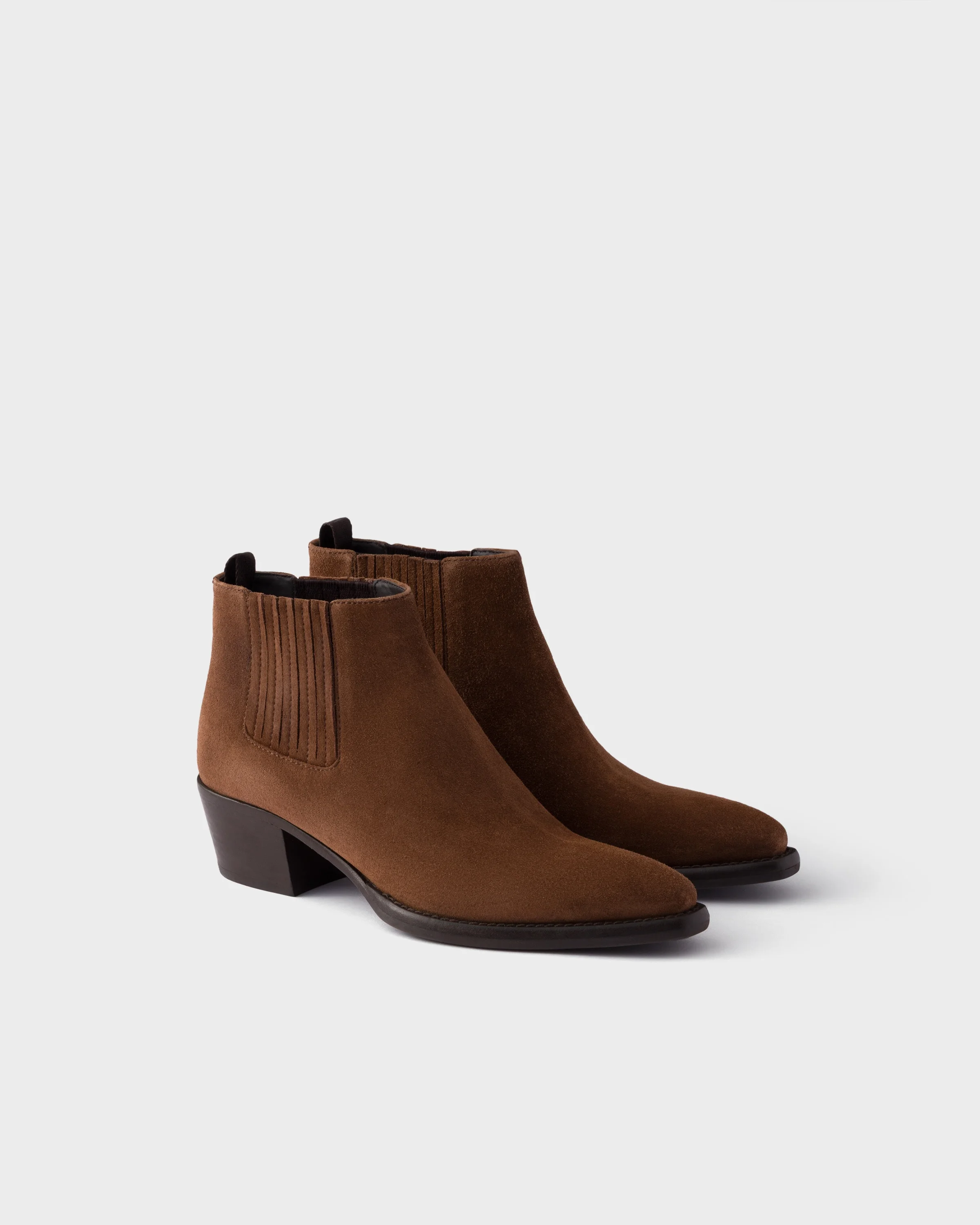 Suede booties - 1
