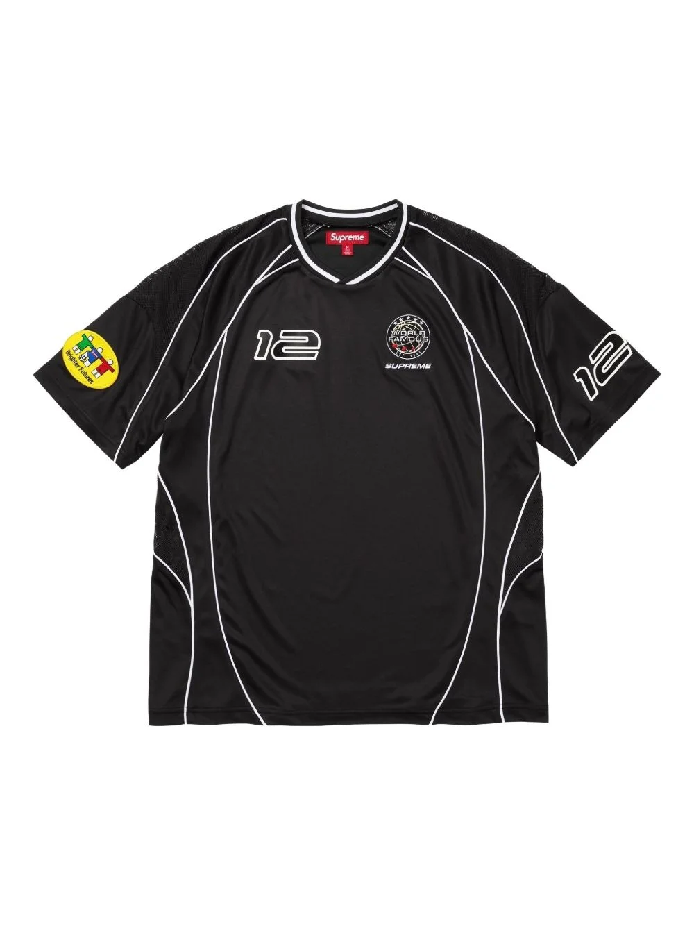 piping soccer T-shirt - 1