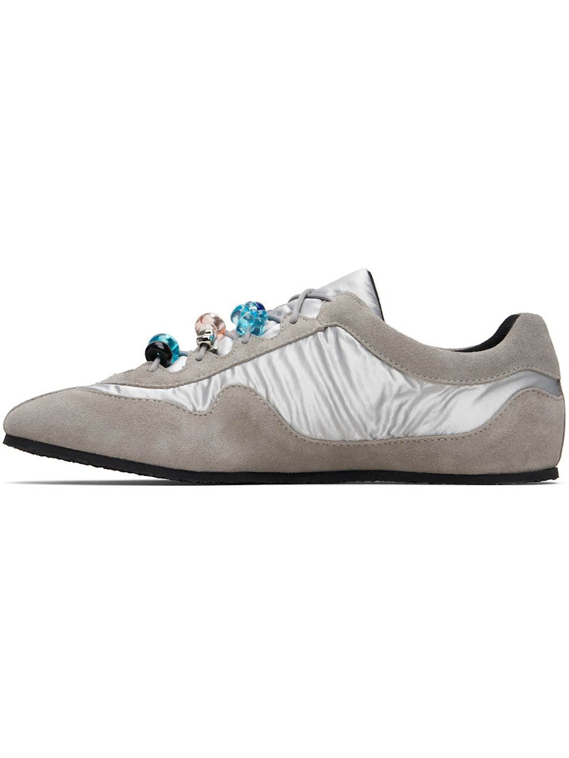 CECILIE BAHNSEN Silver CBblaise Sneakers outlook