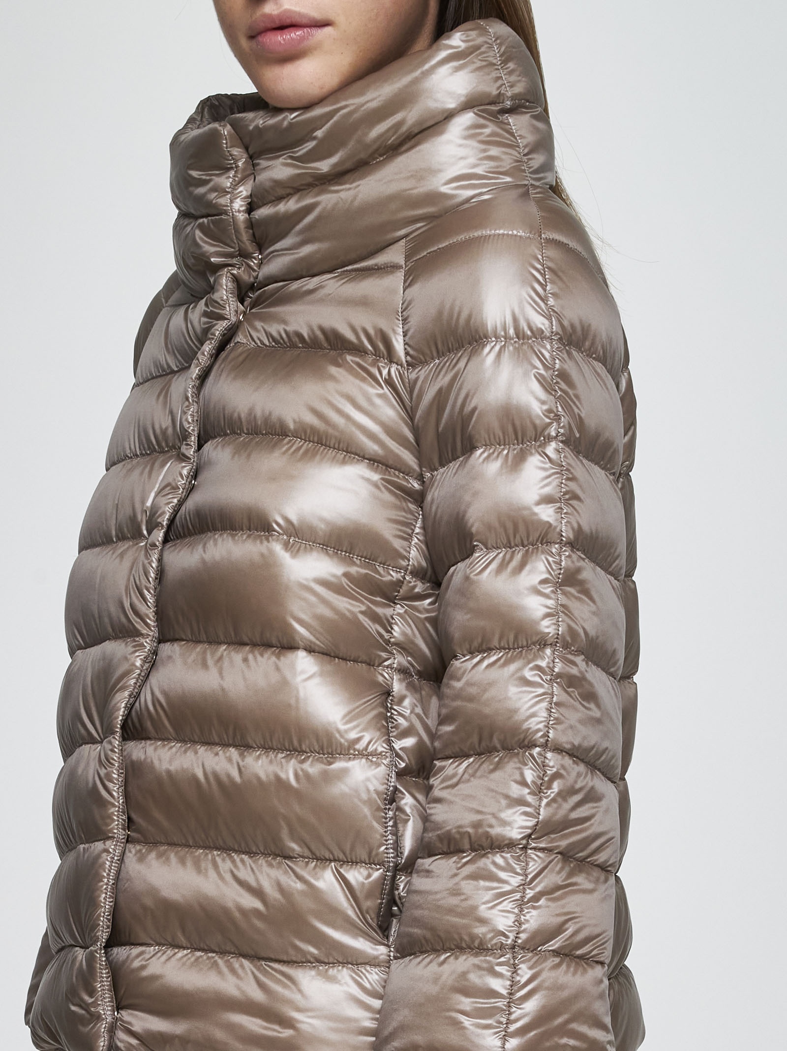 Herno Sofia quilted nylon down jacket | danielloboutique | REVERSIBLE