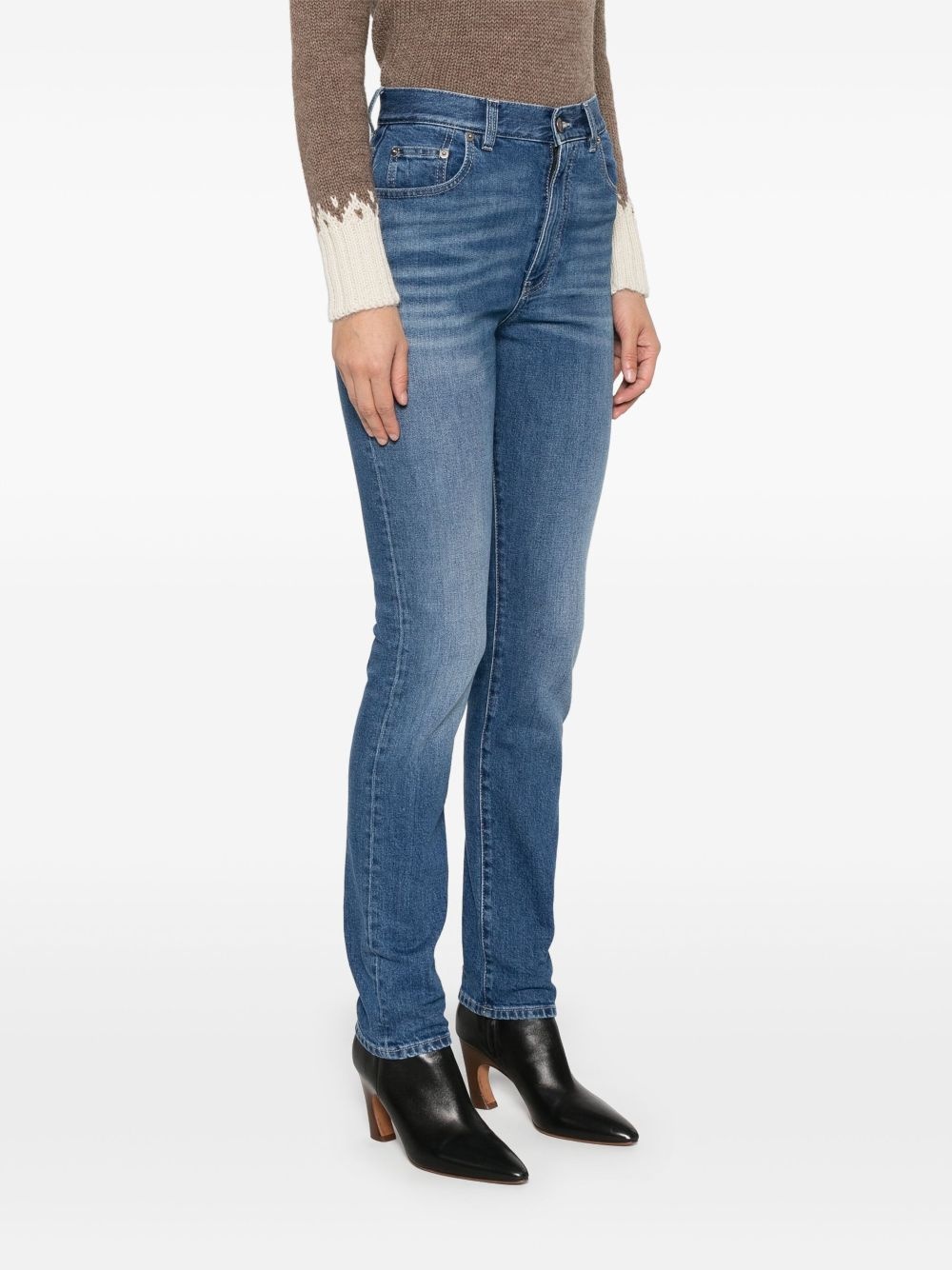 slim-cut jeans - 3