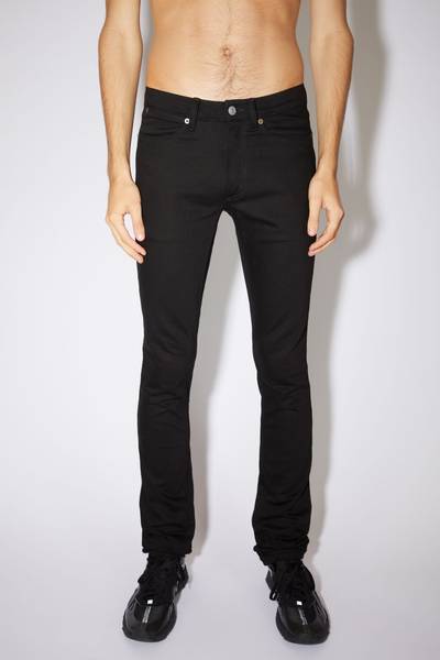 Acne Studios Slim fit jeans - Black / Black outlook